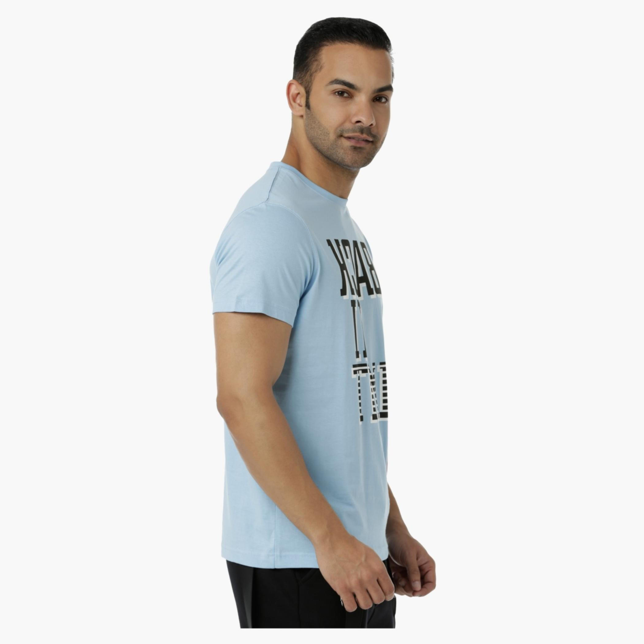 Printed Cotton T-Shirt with Round Neck and Short Sleeves in Regular Fit-men-clothing-tshirtsandpolos-tshirts-image-3