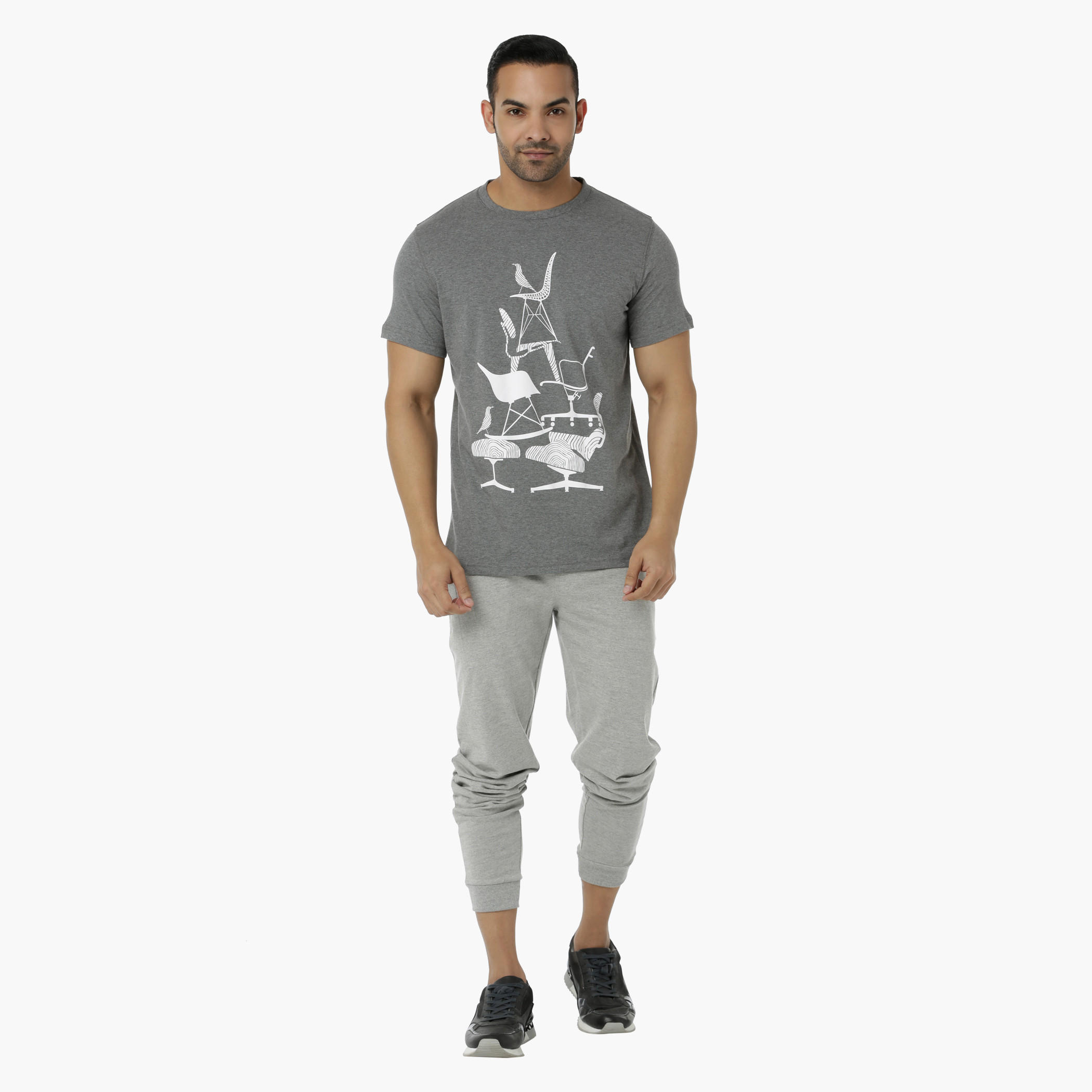 Printed Cotton T-Shirt with Round Neck and Short Sleeves in Regular Fit-men-clothing-tshirtsandpolos-tshirts-image-5