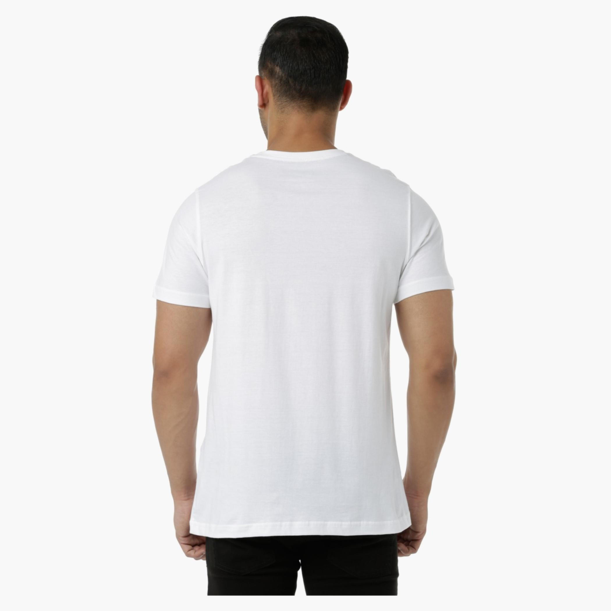Printed Cotton T-Shirt with Round Neck and Short Sleeves in Regular Fit-men-clothing-tshirtsandpolos-tshirts-image-2