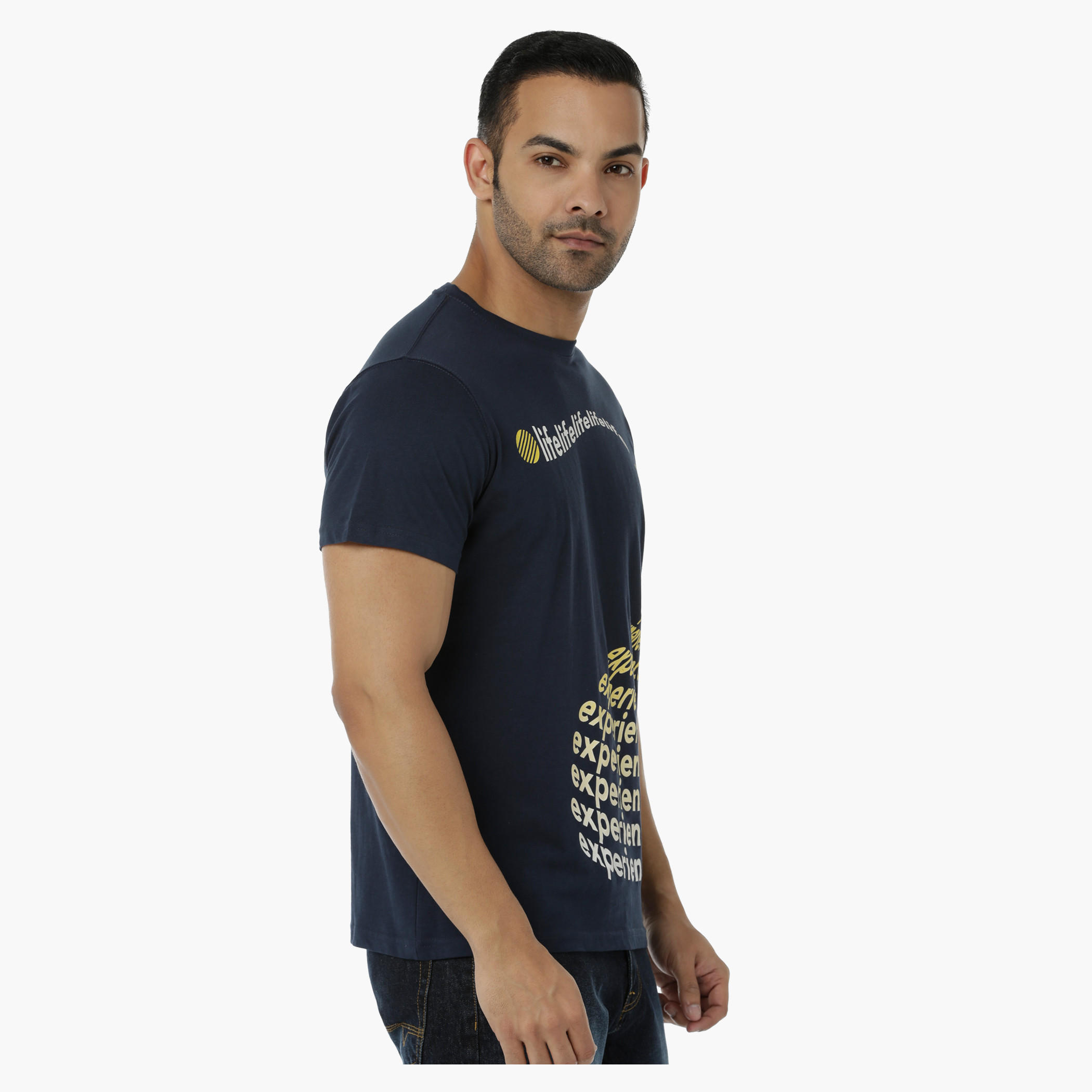 Printed Cotton T-Shirt with Round Neck and Short Sleeves in Regular Fit-men-clothing-tshirtsandpolos-tshirts-image-8
