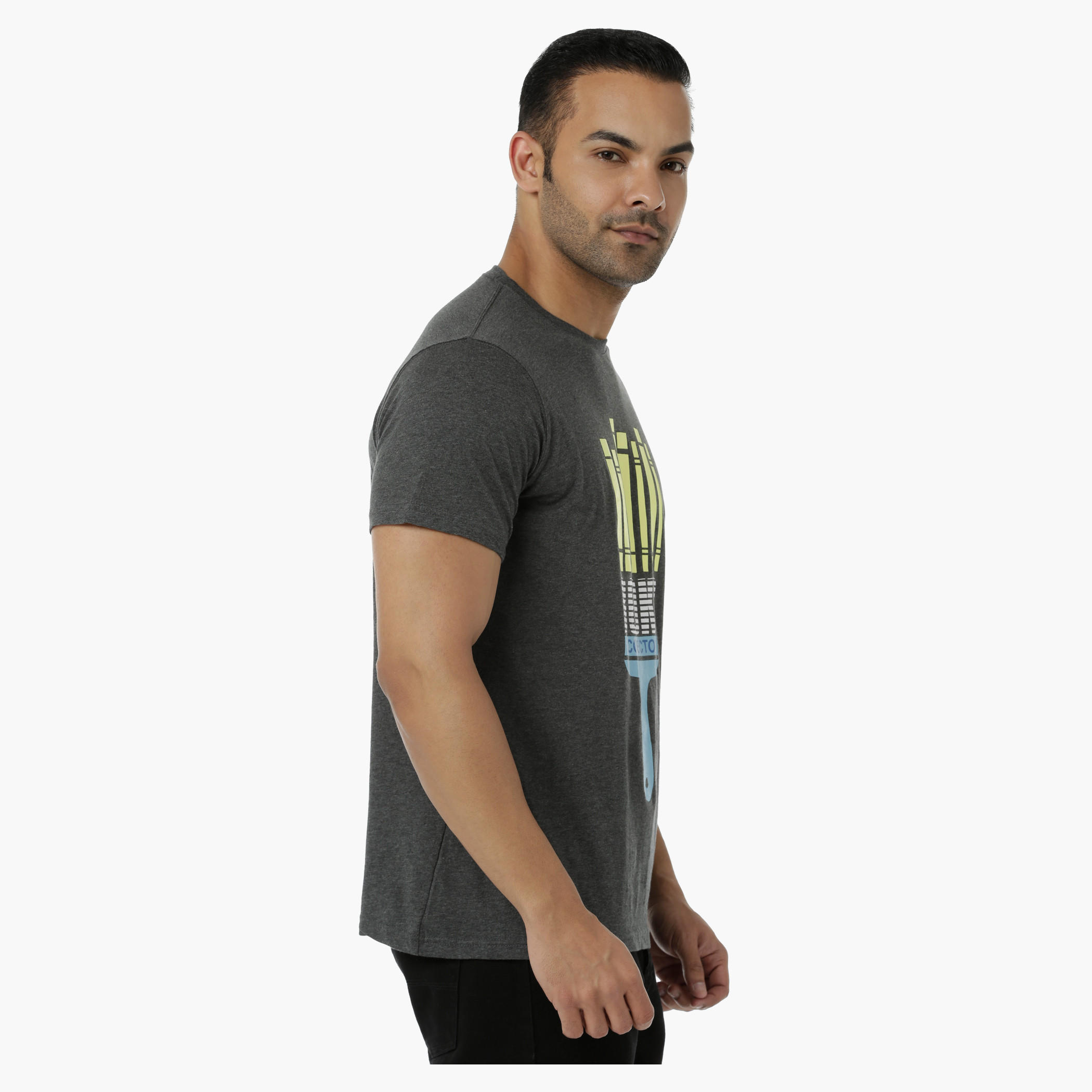 Printed Cotton T-Shirt with Round Neck and Short Sleeves in Regular Fit-men-clothing-tshirtsandpolos-tshirts-image-3