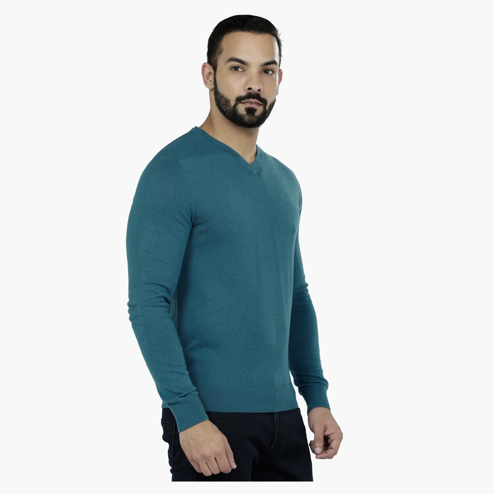 V-Neck Sweater with Long Sleeves-men-clothing-sweatersandpullovers-image-8