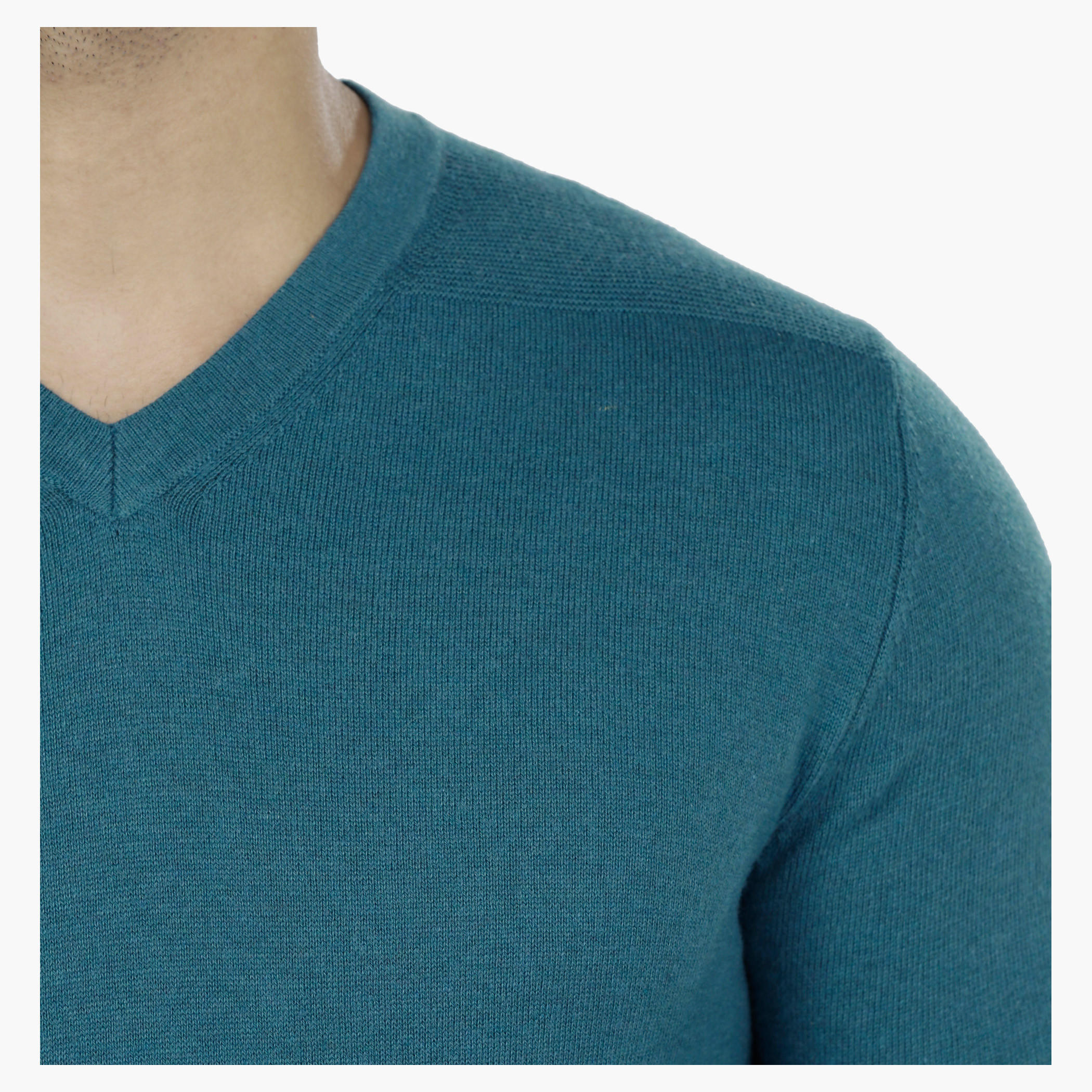 V-Neck Sweater with Long Sleeves-men-clothing-sweatersandpullovers-image-9