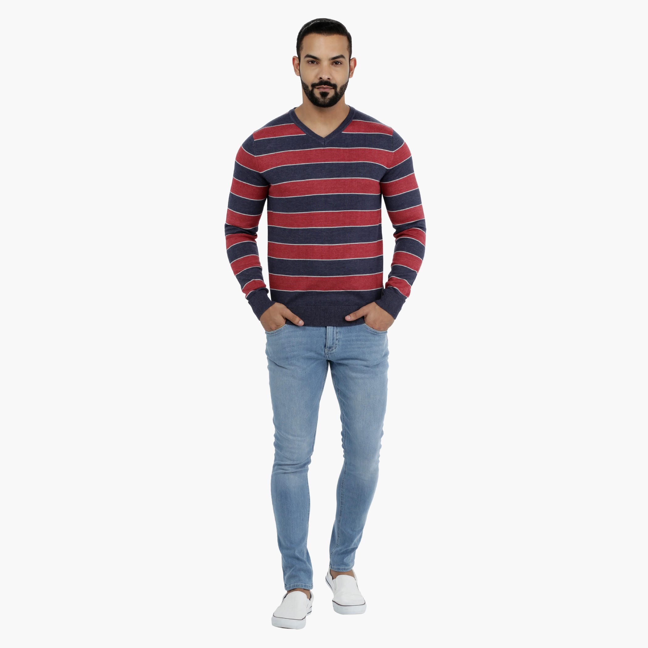 Striped Long Sleeves Pullover-men-clothing-sweatersandpullovers-image-5