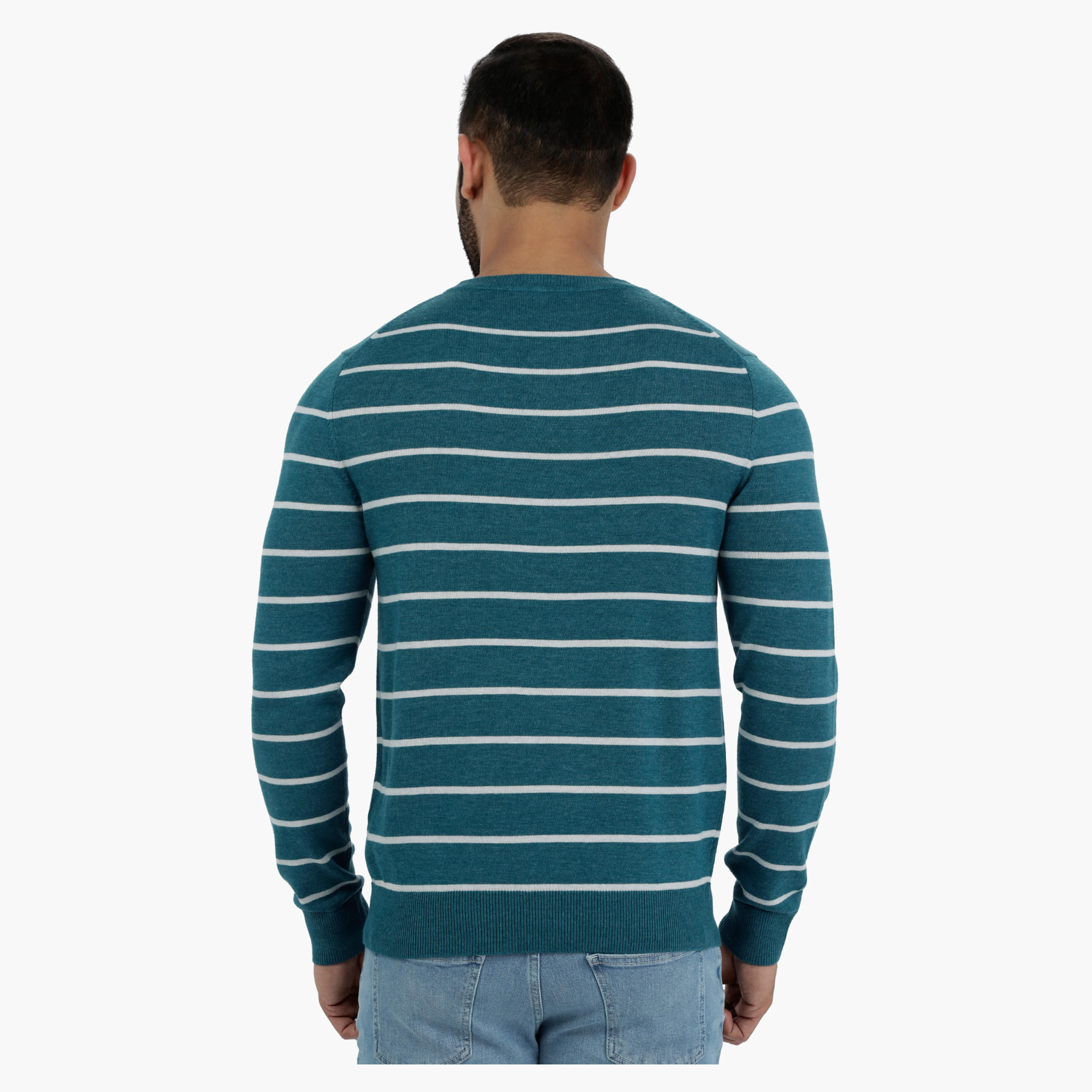 Striped Long Sleeves Pullover-men-clothing-sweatersandpullovers-image-2