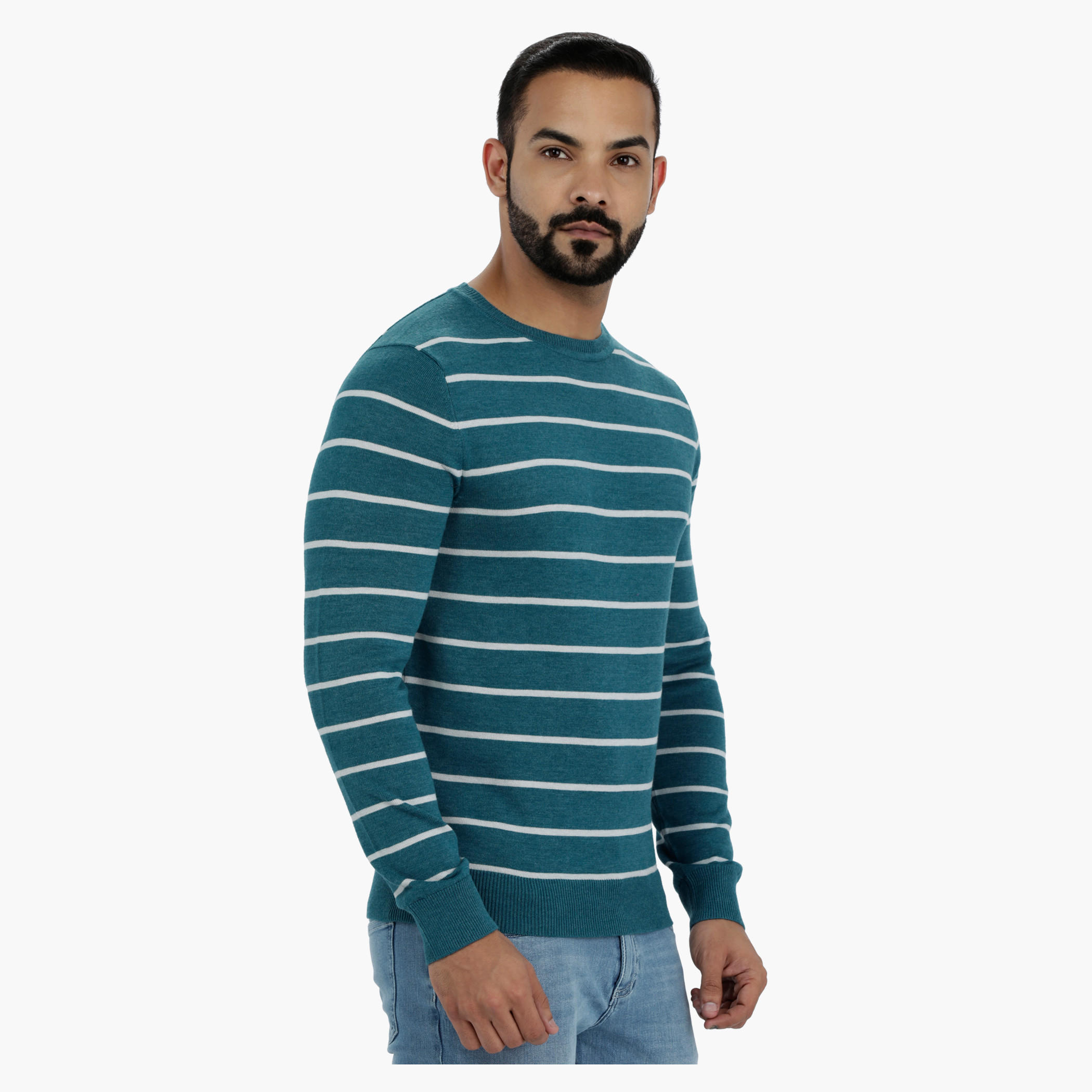 Striped Long Sleeves Pullover-men-clothing-sweatersandpullovers-image-3