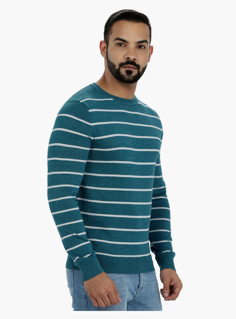 Striped Long Sleeves Pullover-men-clothing-sweatersandpullovers-image-3