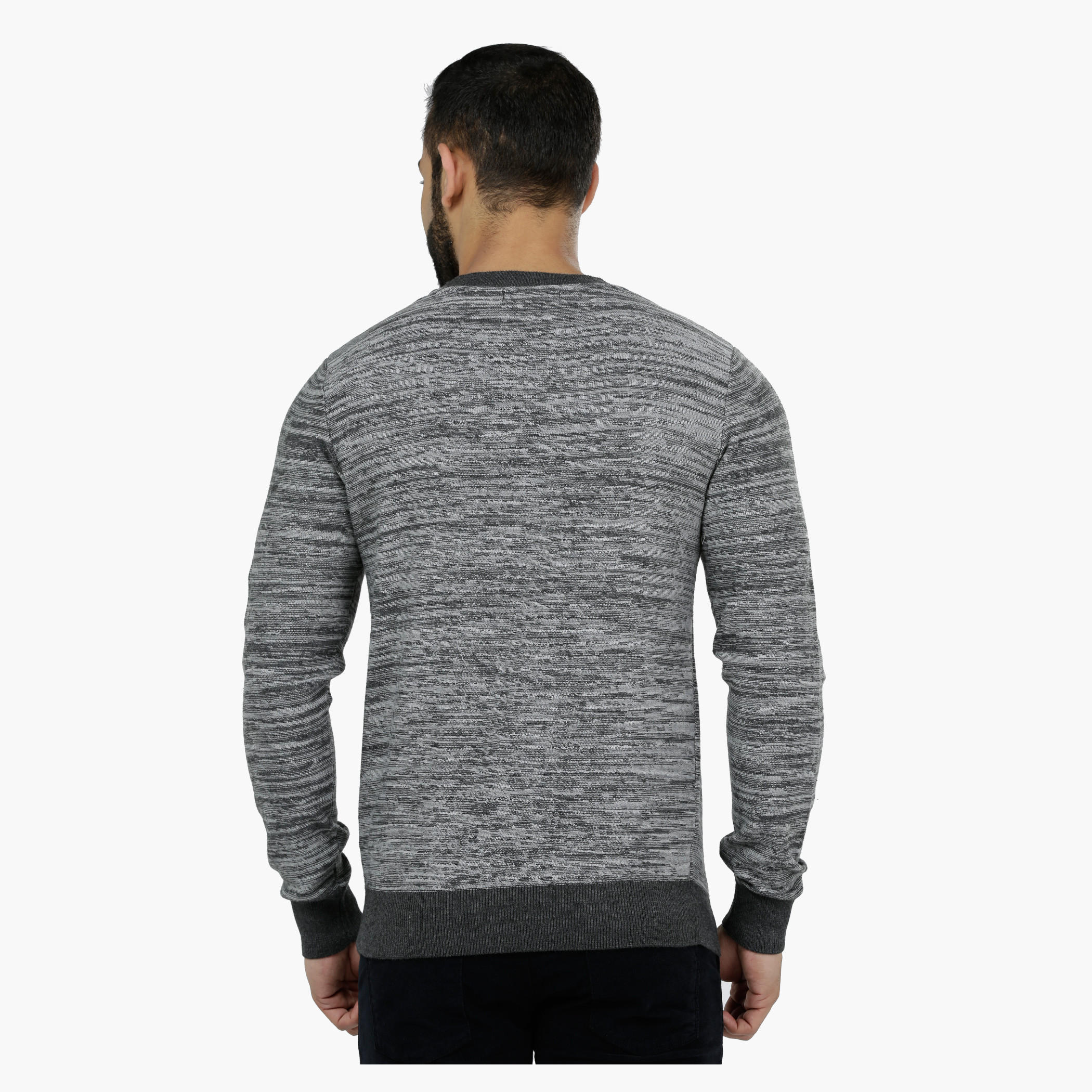 Long Sleeves Round Neck Knitted Pullover-men-clothing-sweatersandpullovers-image-4