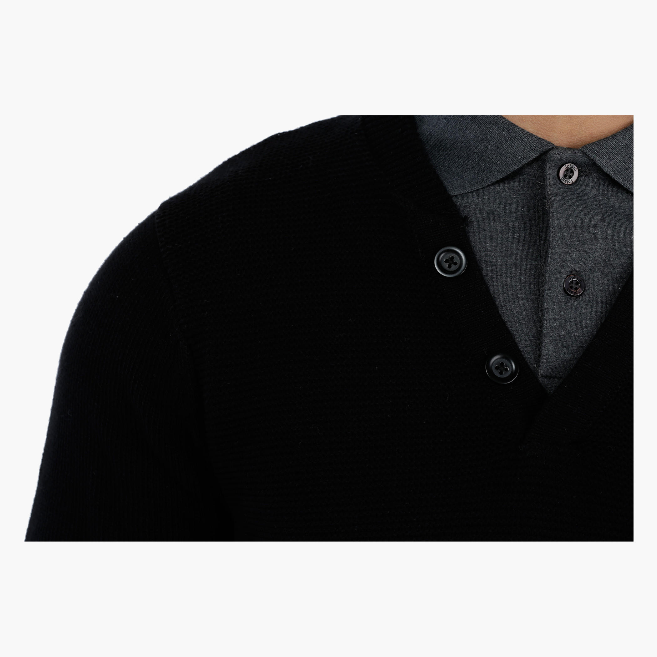 V-Neck Cardigan with Long Sleeves-men-clothing-sweatersandpullovers-image-4