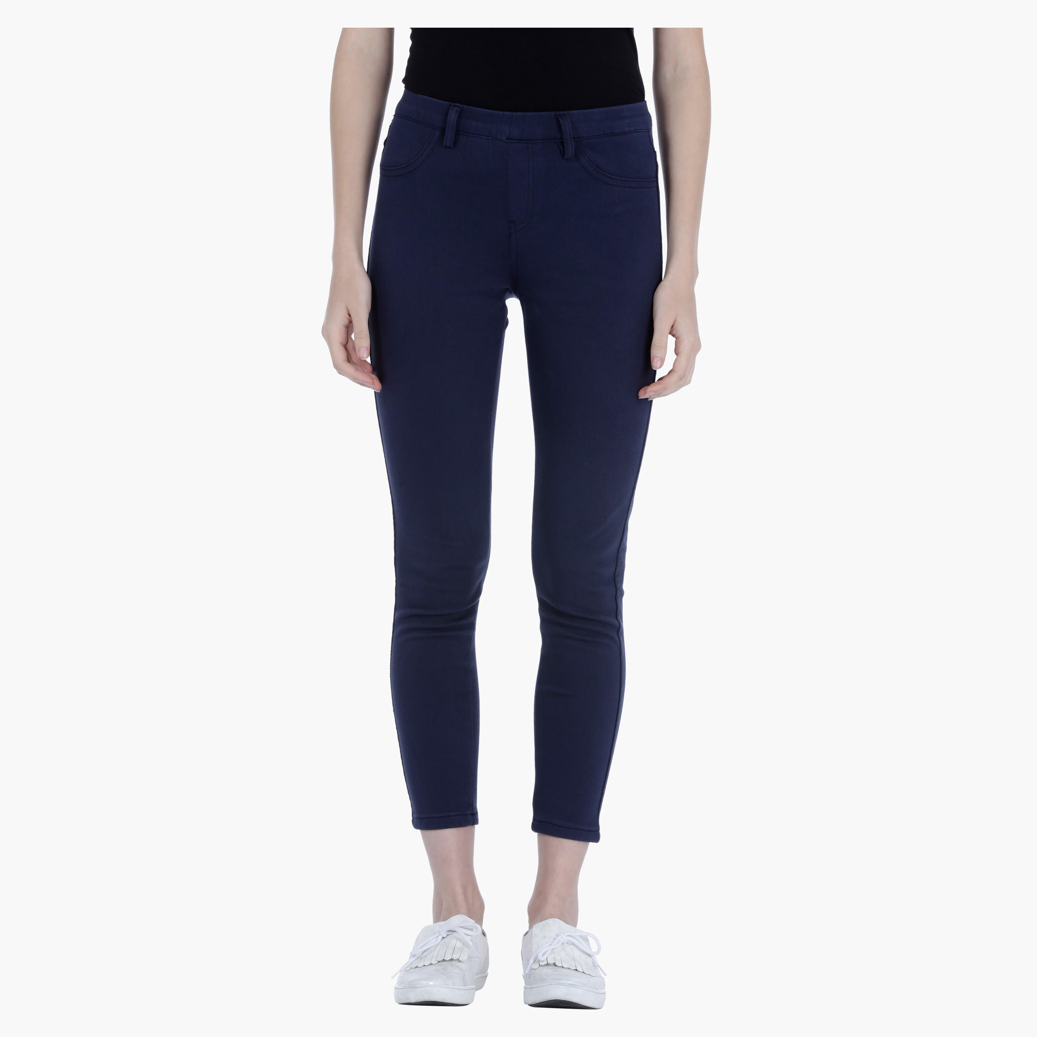 Knit Jeggings in Slim Fit-women-clothing-bottoms-leggings-image-1