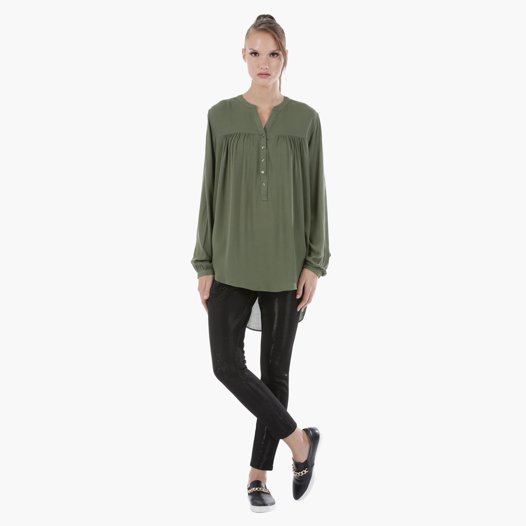 Long Sleeves Shirt with Asymmetrical Hem-women-clothing-shirtsandblouses-blouses-image-5