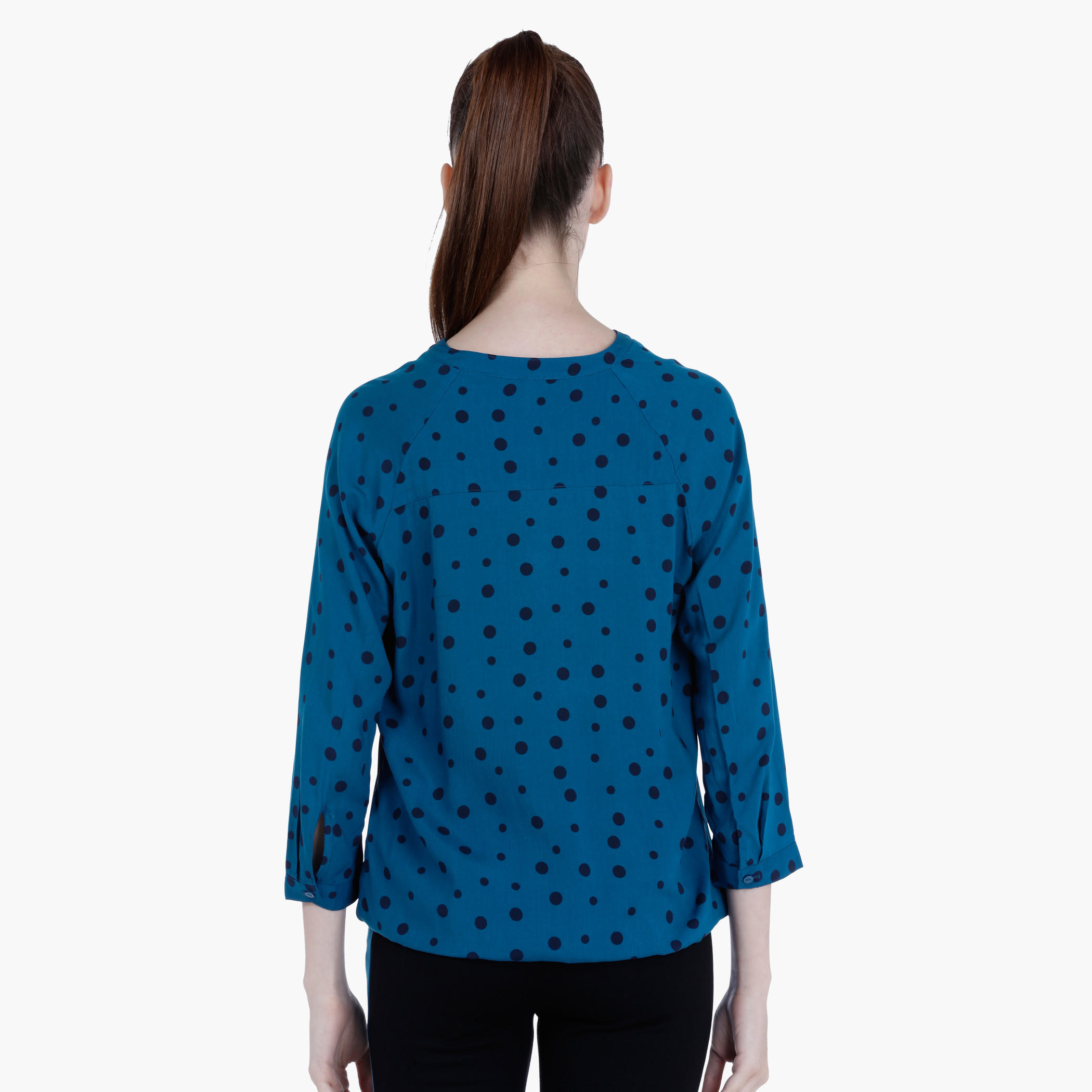 Casual Top with 3/4 Sleeves in Regular Fit-women-clothing-shirtsandblouses-blouses-image-2