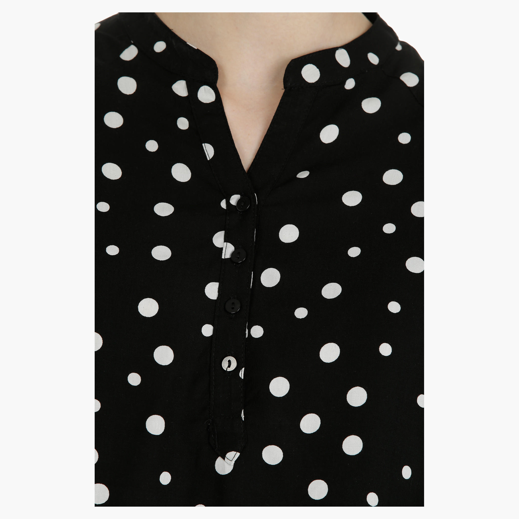 Woven Polka Dot Top-women-clothing-shirtsandblouses-blouses-image-4