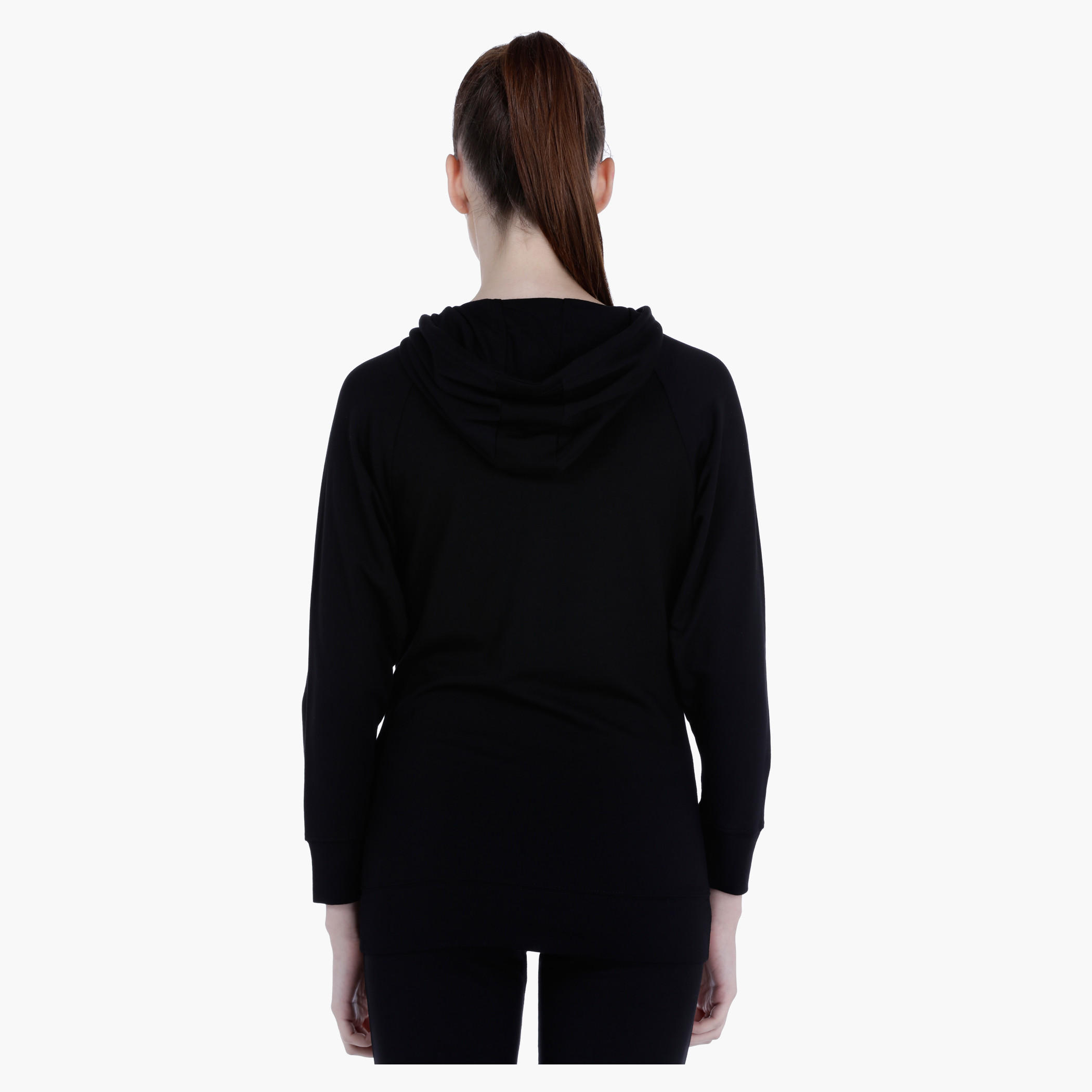 Basic Hoodie in Regular Fit-women-winterwear-hoodiesandsweatshirts-hoodies-image-2
