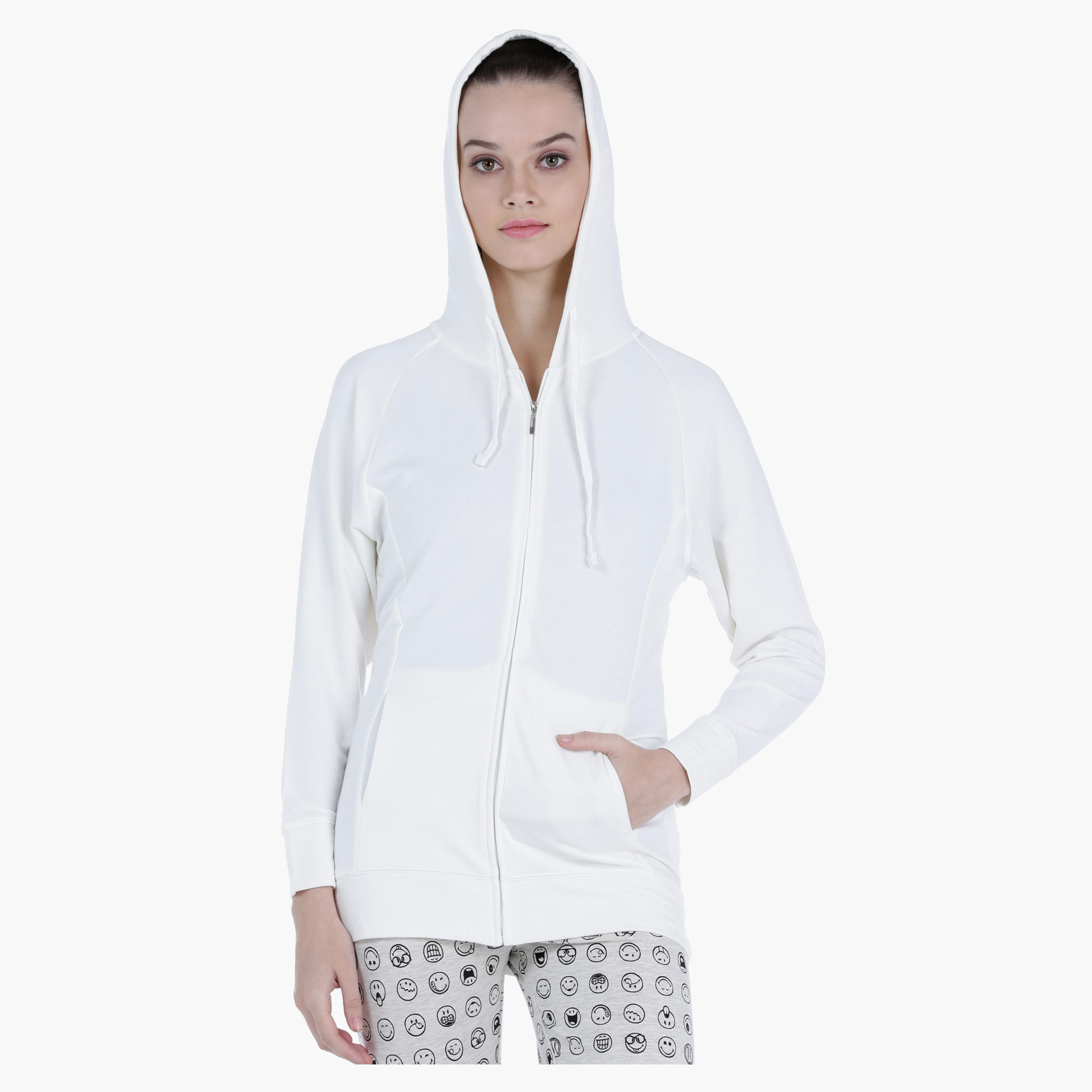 Basic Hoodie in Regular Fit-women-winterwear-hoodiesandsweatshirts-hoodies-image-5