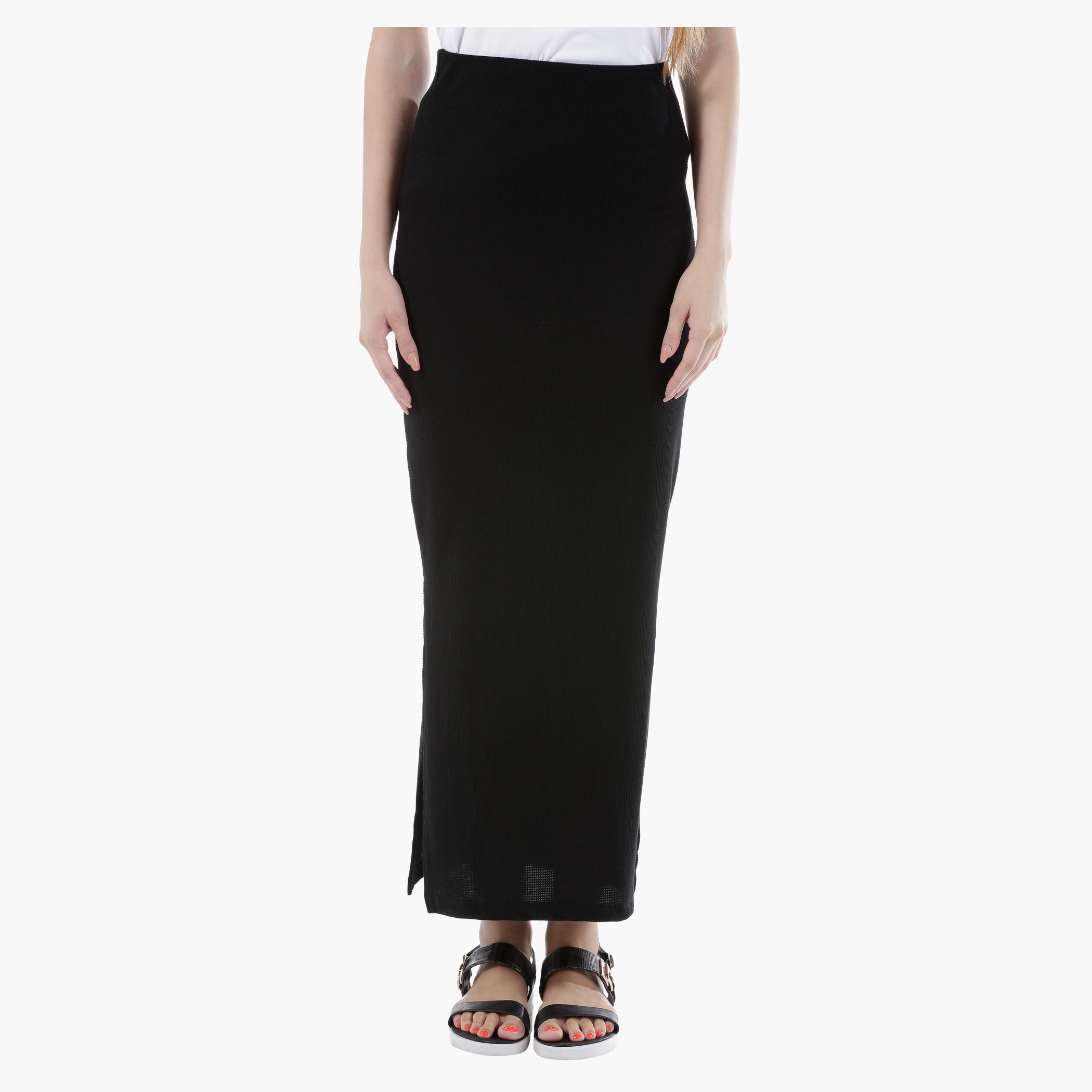 Basic Maxi Skirt in Regular Fit-women-clothing-bottoms-skirts-image-1