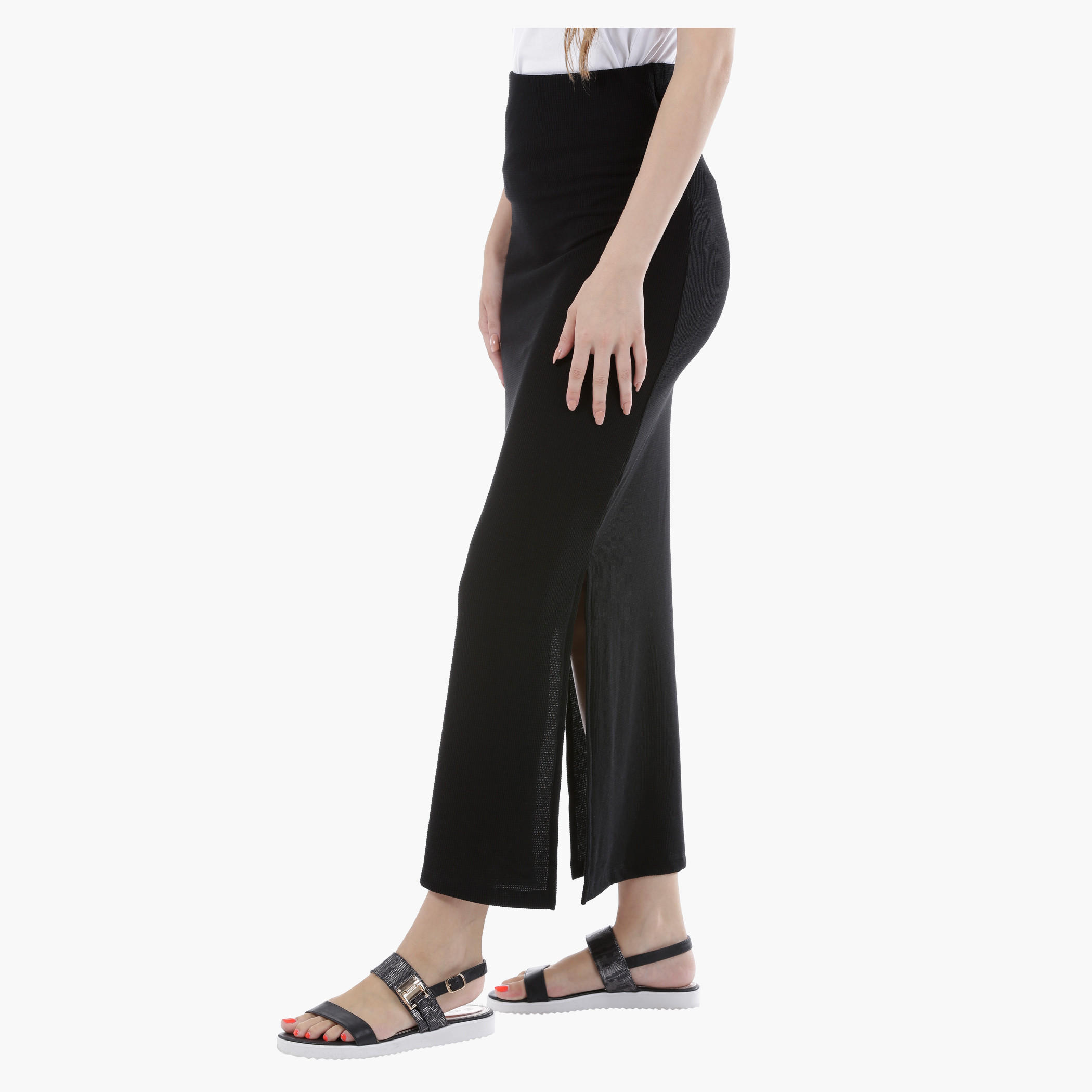 Basic Maxi Skirt in Regular Fit-women-clothing-bottoms-skirts-image-3