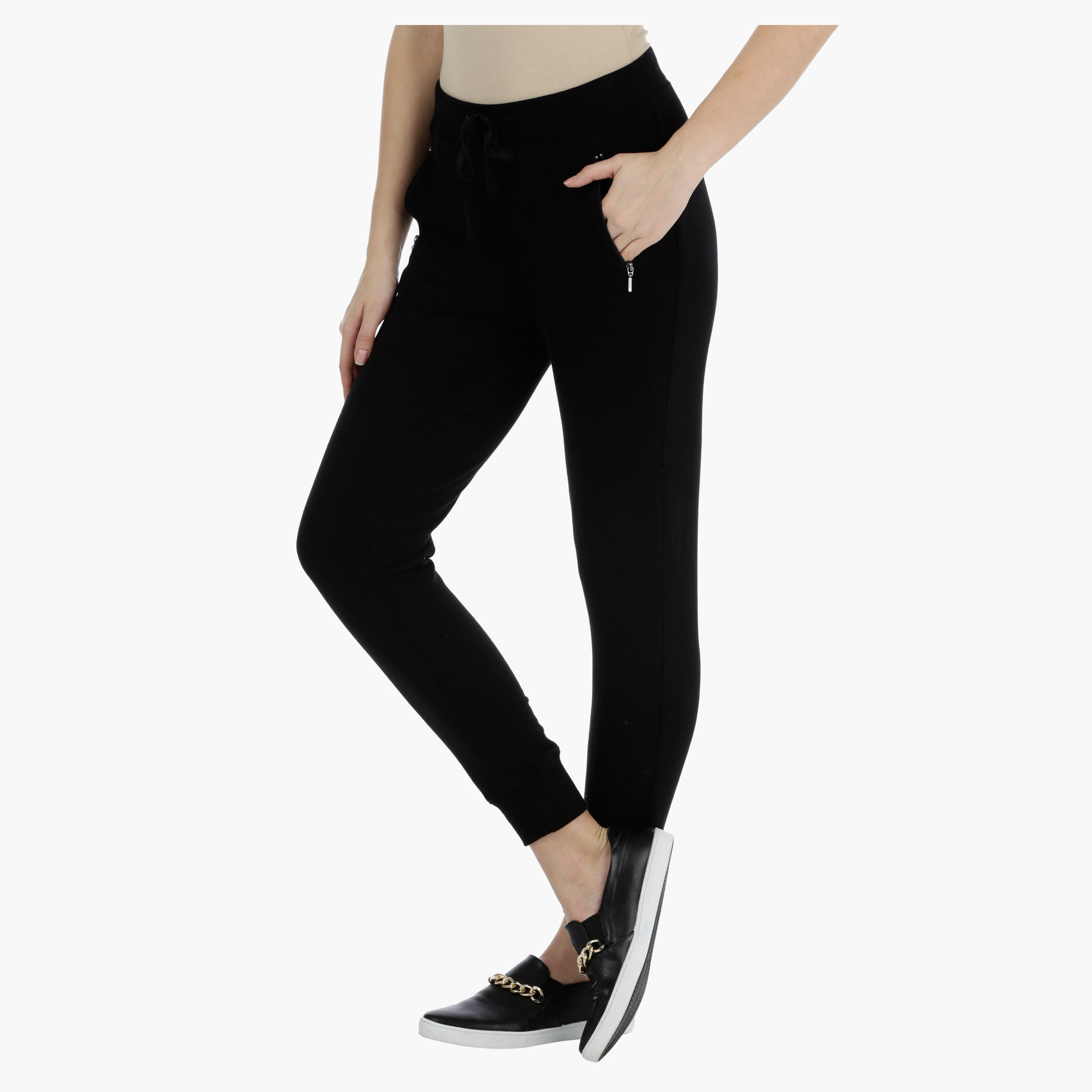 Drawstring Knit Jogger Pants-women-clothing-bottoms-joggers-image-8
