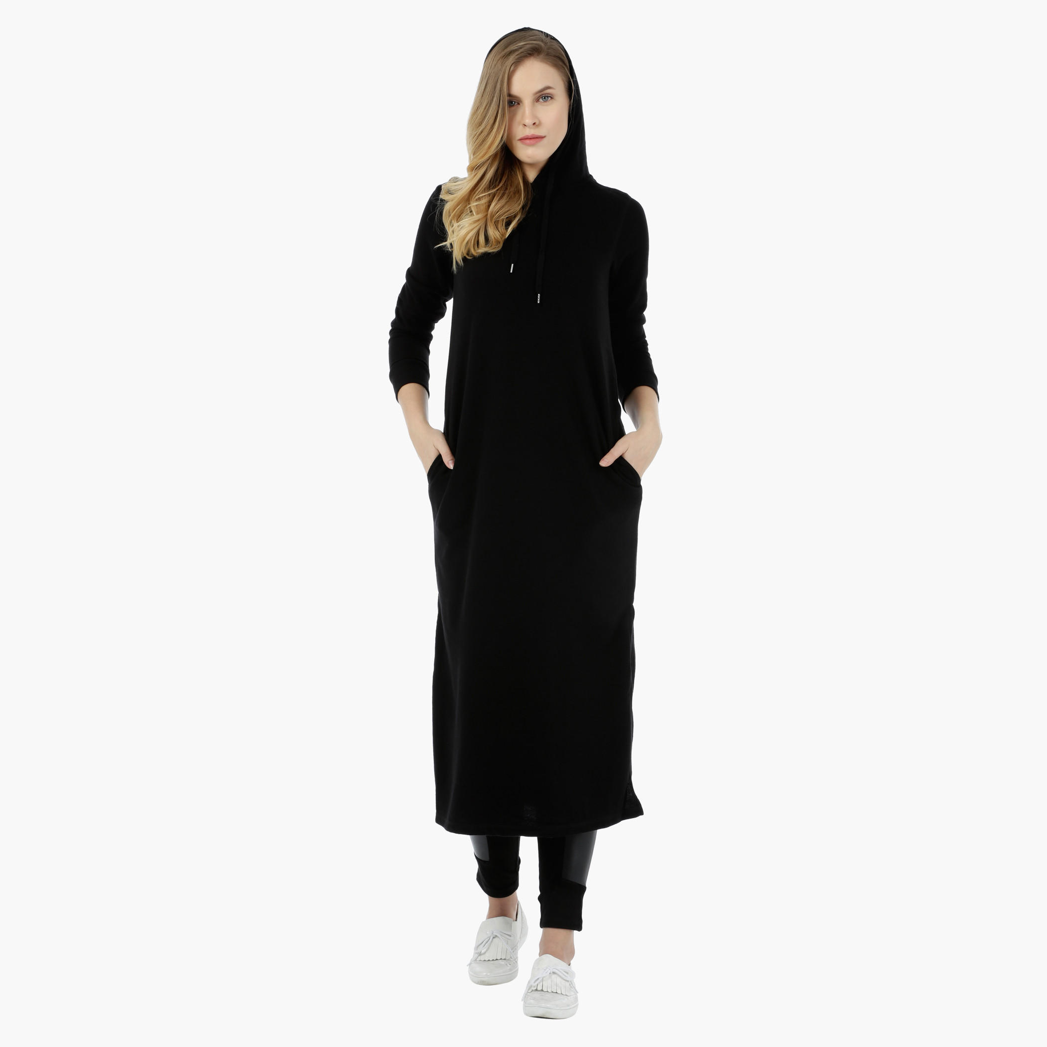 Long Hooded Knit Hoodies-women-winterwear-hoodiesandsweatshirts-hoodies-image-5
