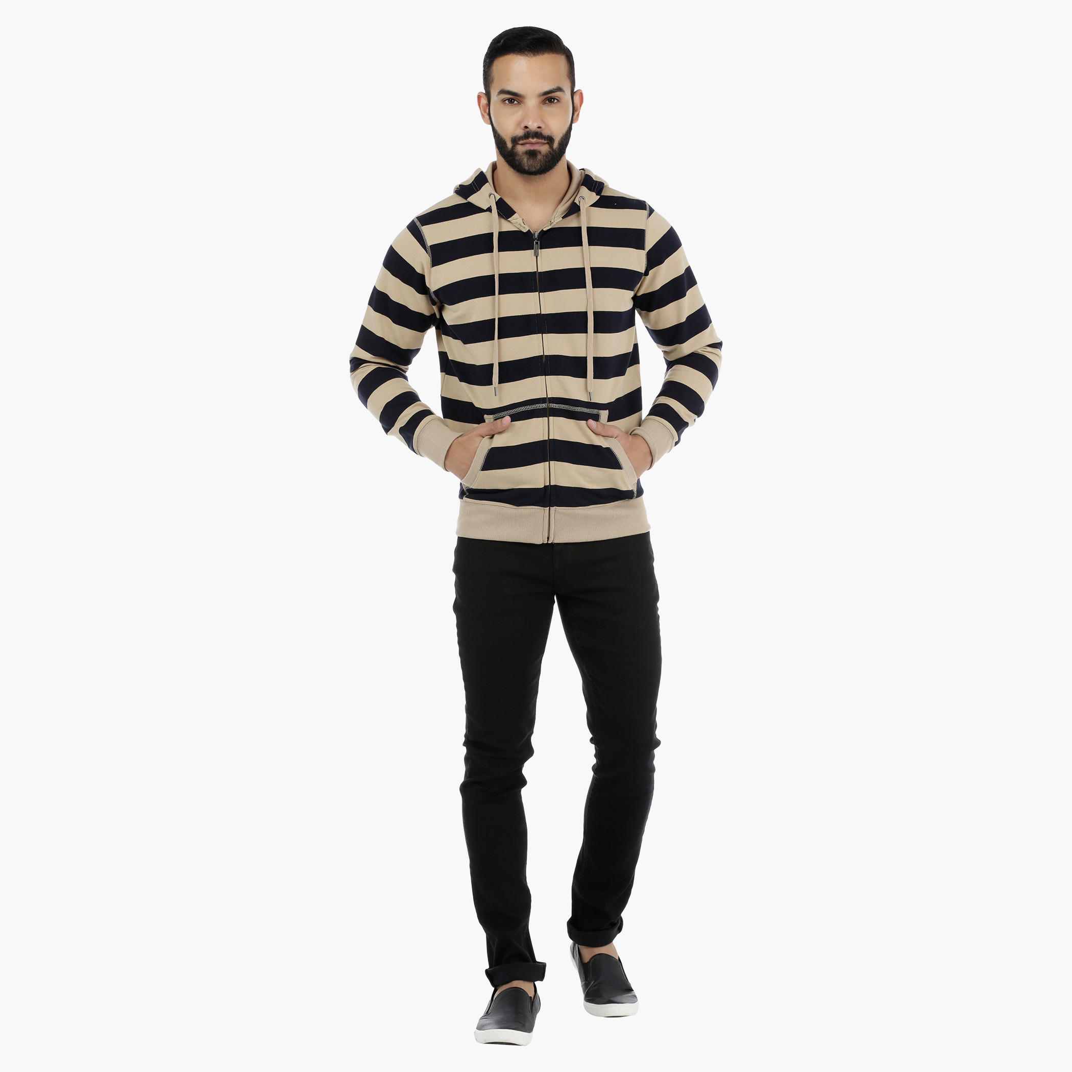 Long Sleeves Sweater with Hood-men-winterwear-hoodiesandsweatshirts-image-1