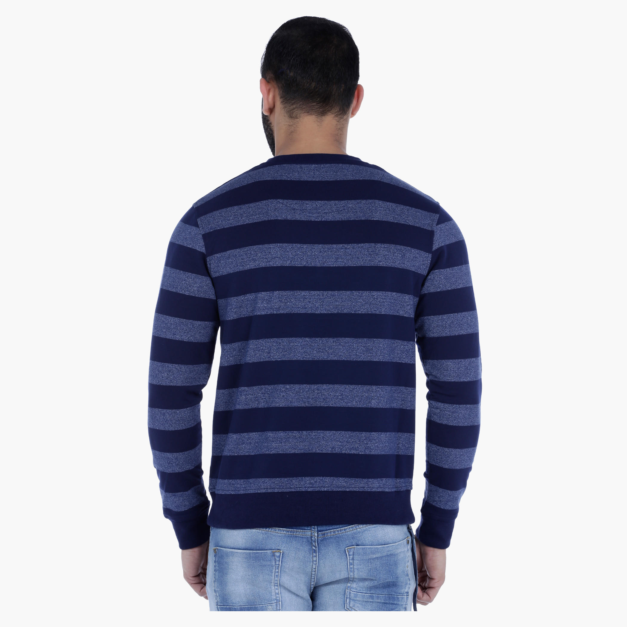 Striped T-Shirt with Long Sleeves-men-clothing-tshirtsandpolos-tshirts-image-2