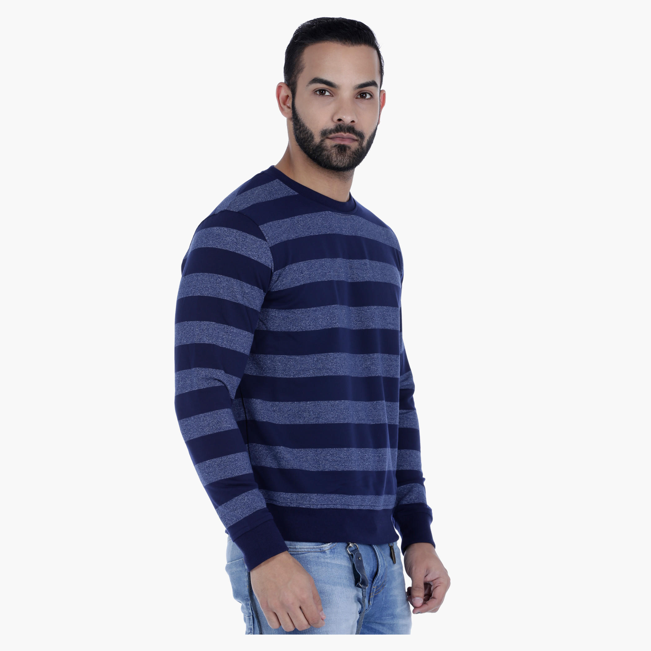 Striped T-Shirt with Long Sleeves-men-clothing-tshirtsandpolos-tshirts-image-3