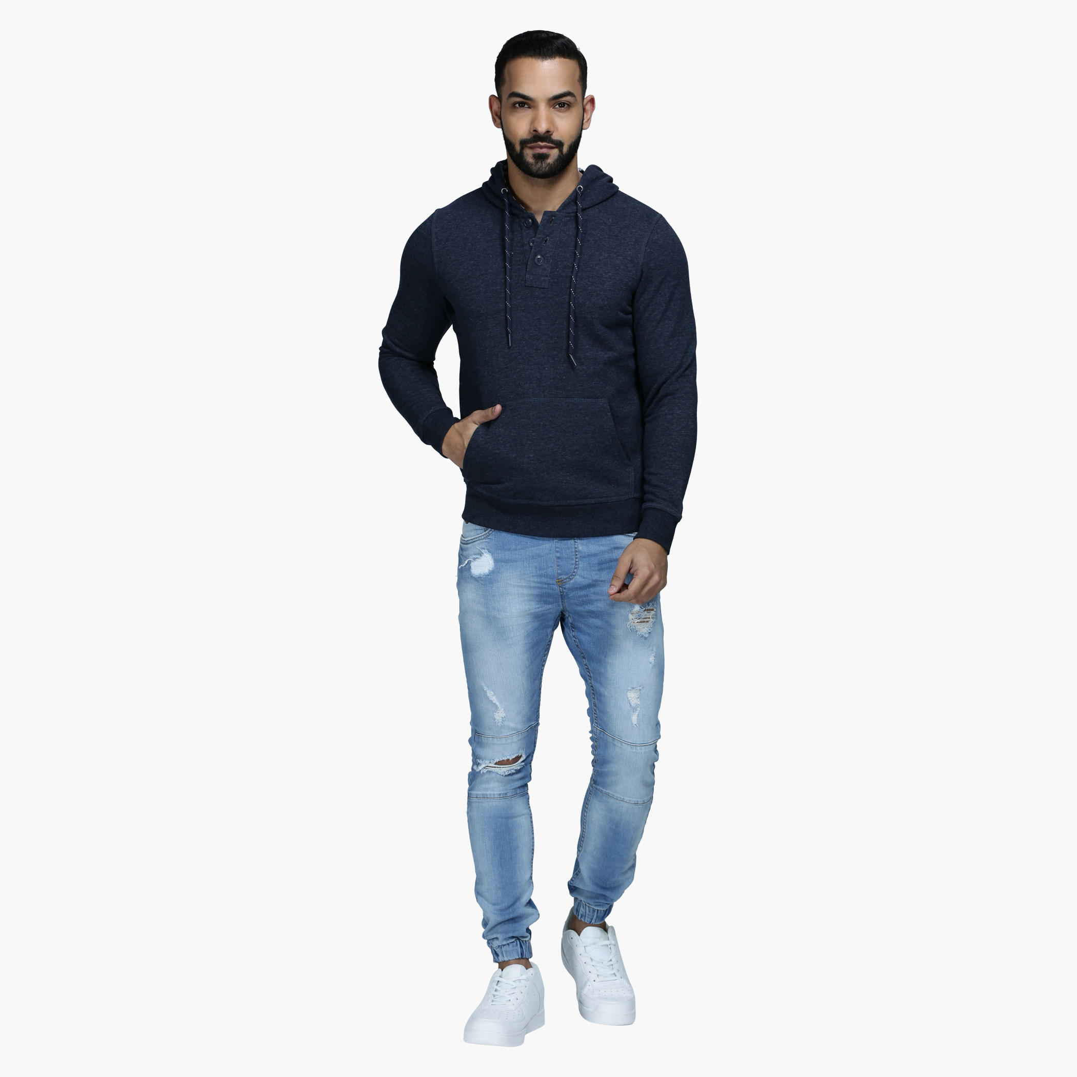 Casual Jacket with Hood and Long Sleeves-men-winterwear-hoodiesandsweatshirts-image-5
