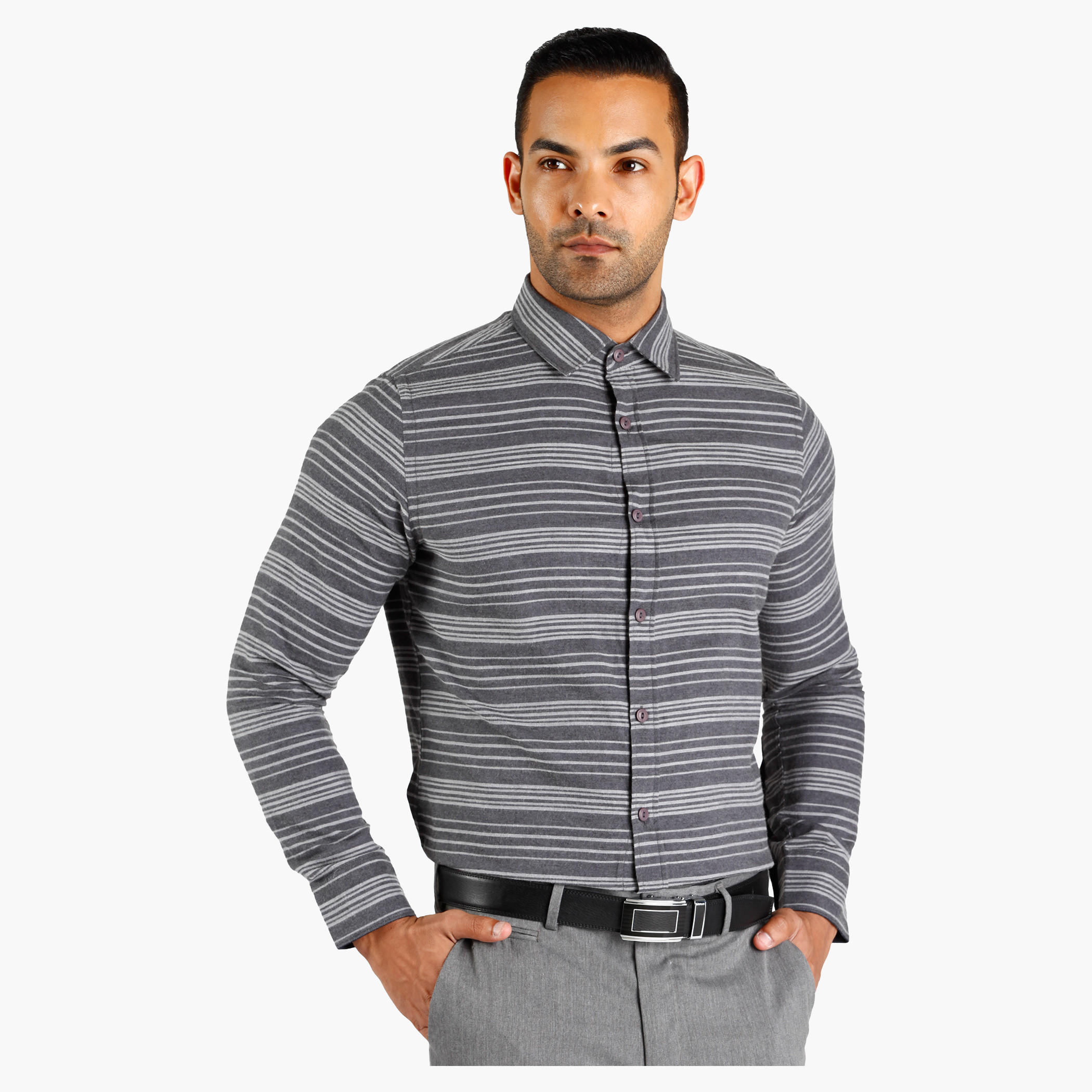 Striped Woven Cotton Shirt-men-clothing-shirts-image-5