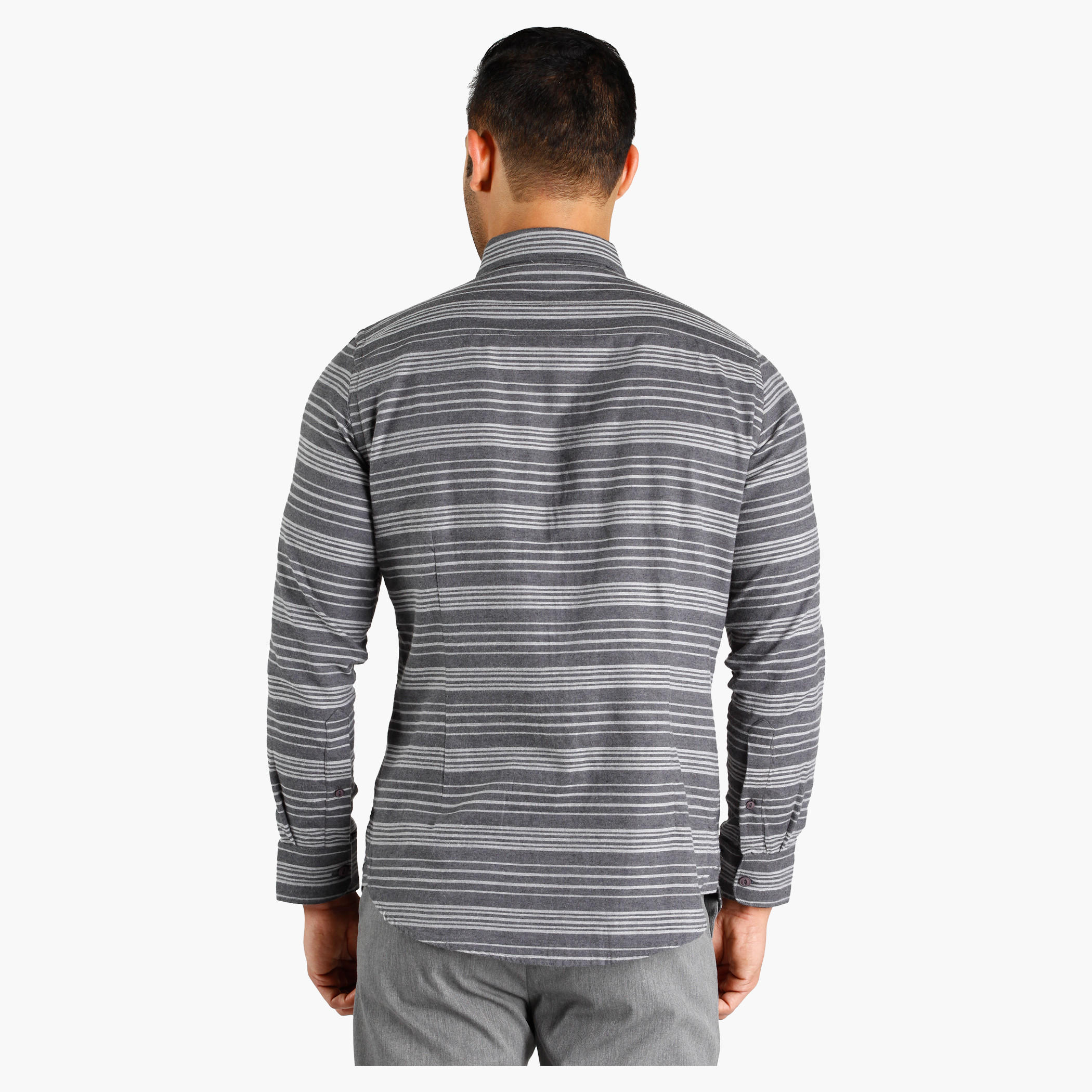 Striped Woven Cotton Shirt-men-clothing-shirts-image-2