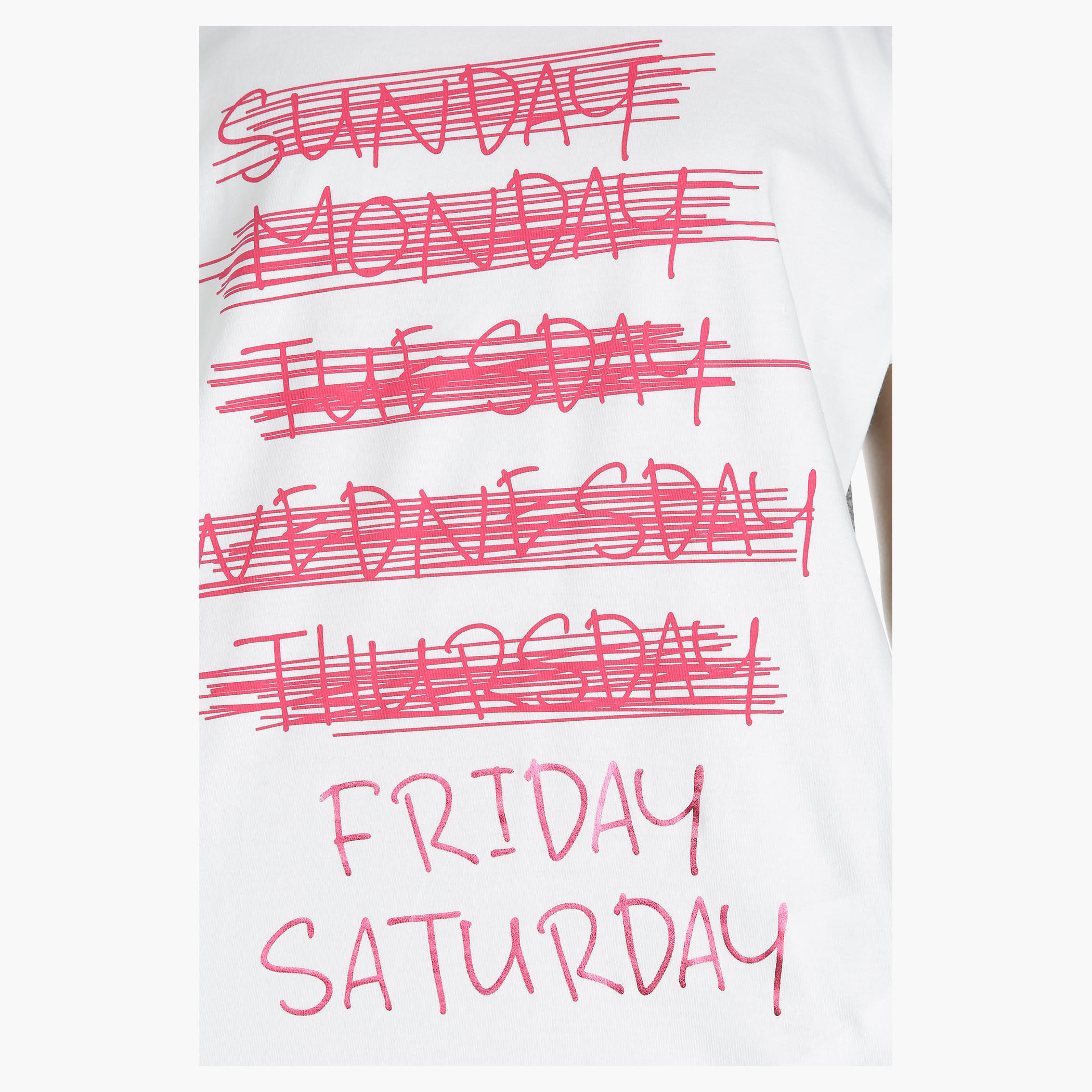 Cotton Printed T-Shirt with Short Sleeves-women-clothing-tshirts-image-4
