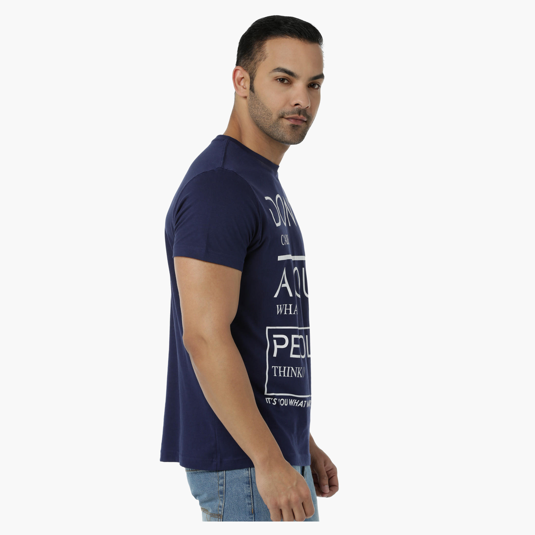 Printed Cotton T-Shirt with Round Neck and Short Sleeves in Regular Fit-men-clothing-tshirtsandpolos-tshirts-image-3