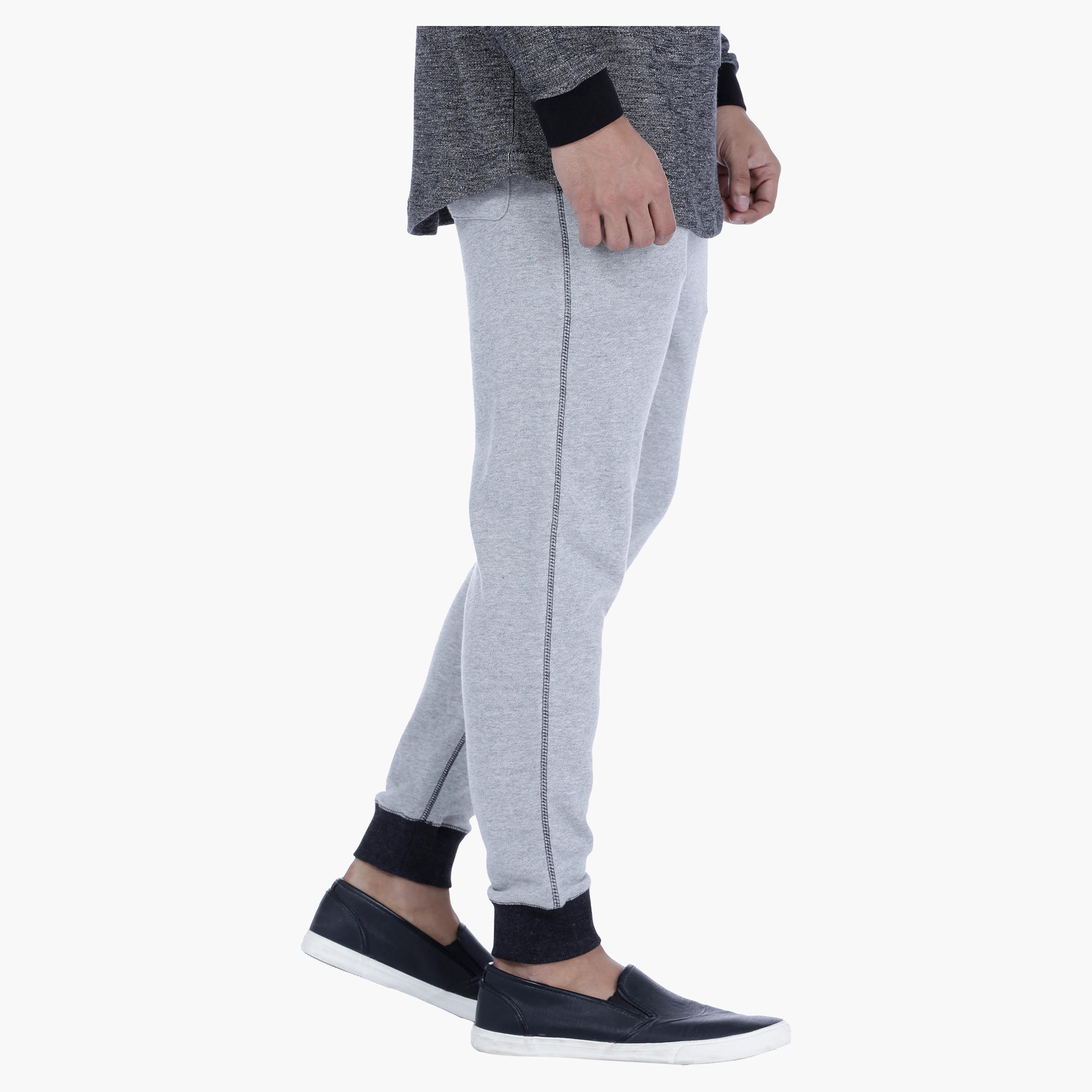 Jog Pants with Elasticised Waistband-men-clothing-bottoms-joggers-image-3