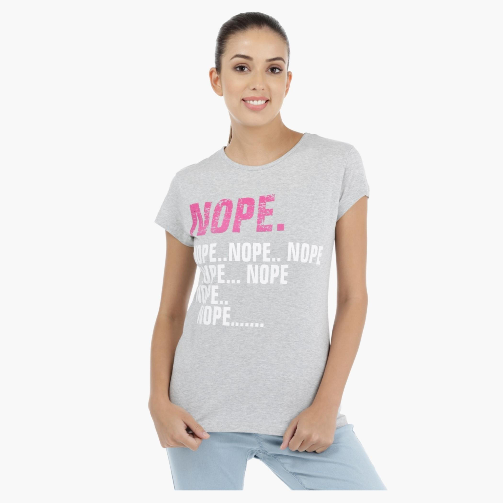 Printed T-Shirt with Short Sleeves-women-clothing-tshirts-image-5