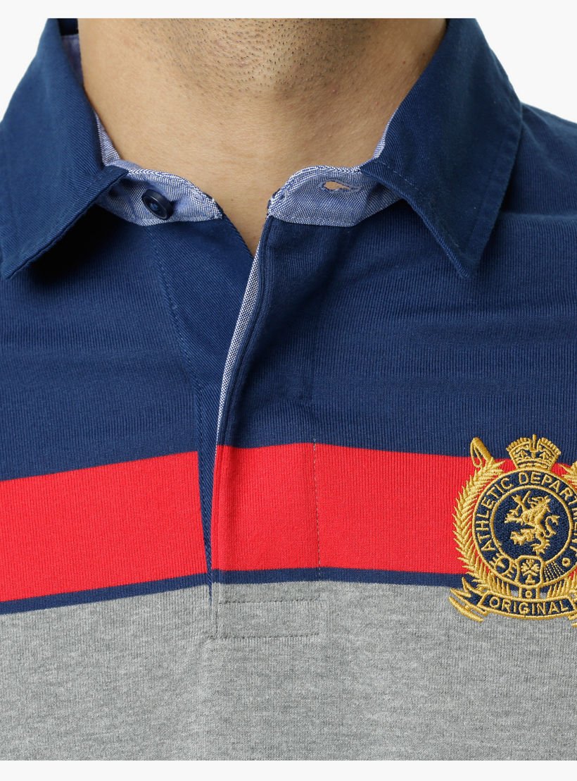 Polo Neck T-Shirt with Short Sleeves-men-clothing-tshirtsandpolos-polos-image-4