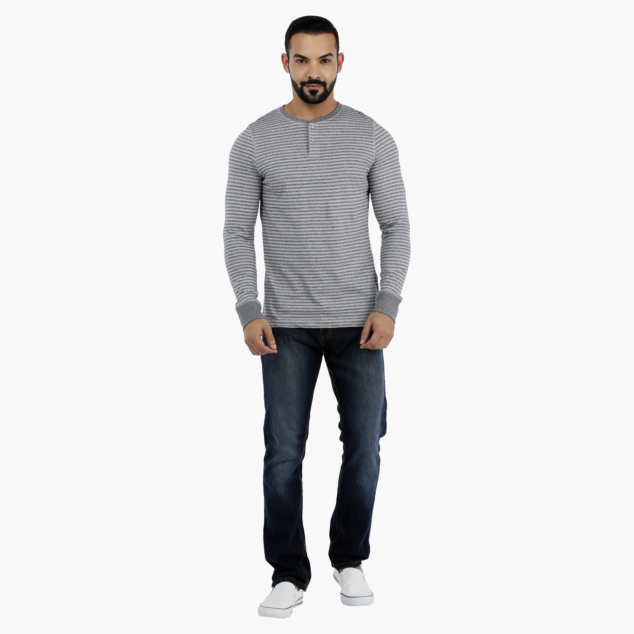 Henley Neck Cotton T-Shirt-men-clothing-tshirtsandpolos-tshirts-image-1