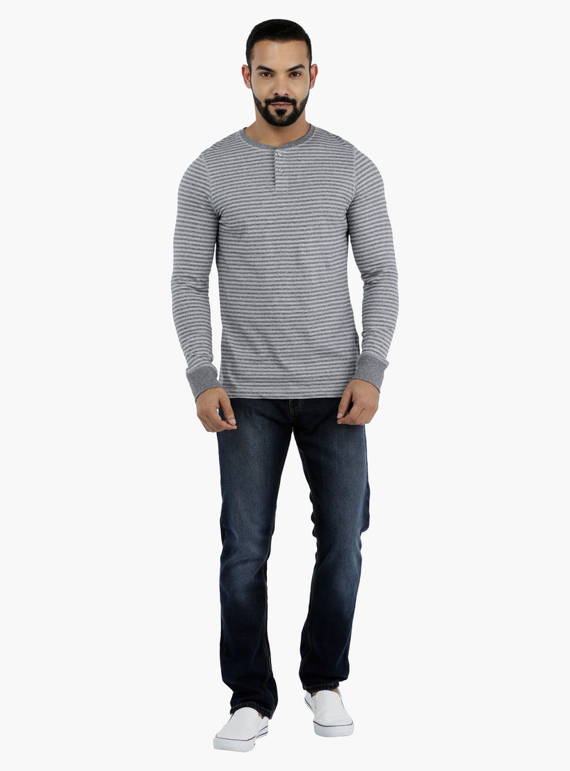 Henley Neck Cotton T-Shirt-men-clothing-tshirtsandpolos-tshirts-image-1