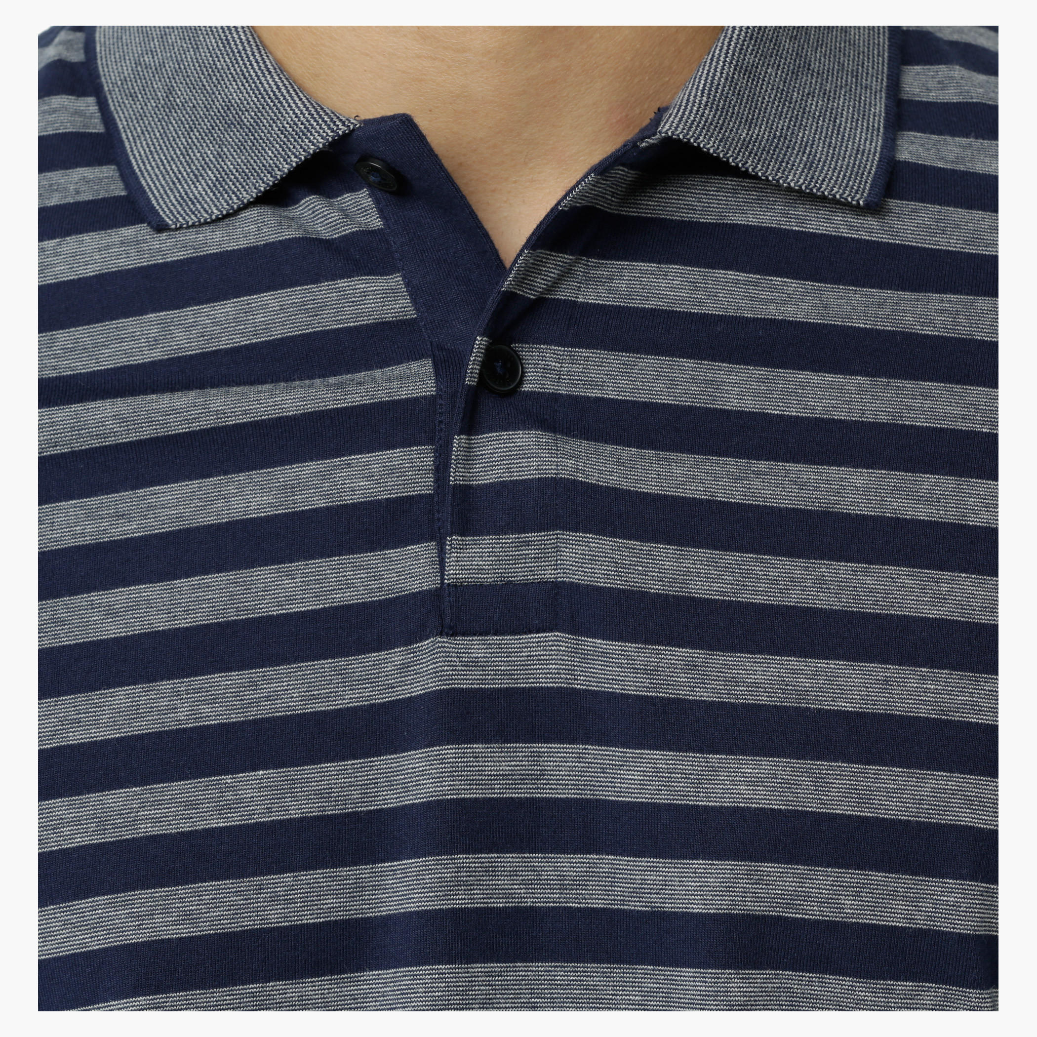 Striped Polo Neck T-Shirt with Short Sleeves-men-clothing-tshirtsandpolos-polos-image-4