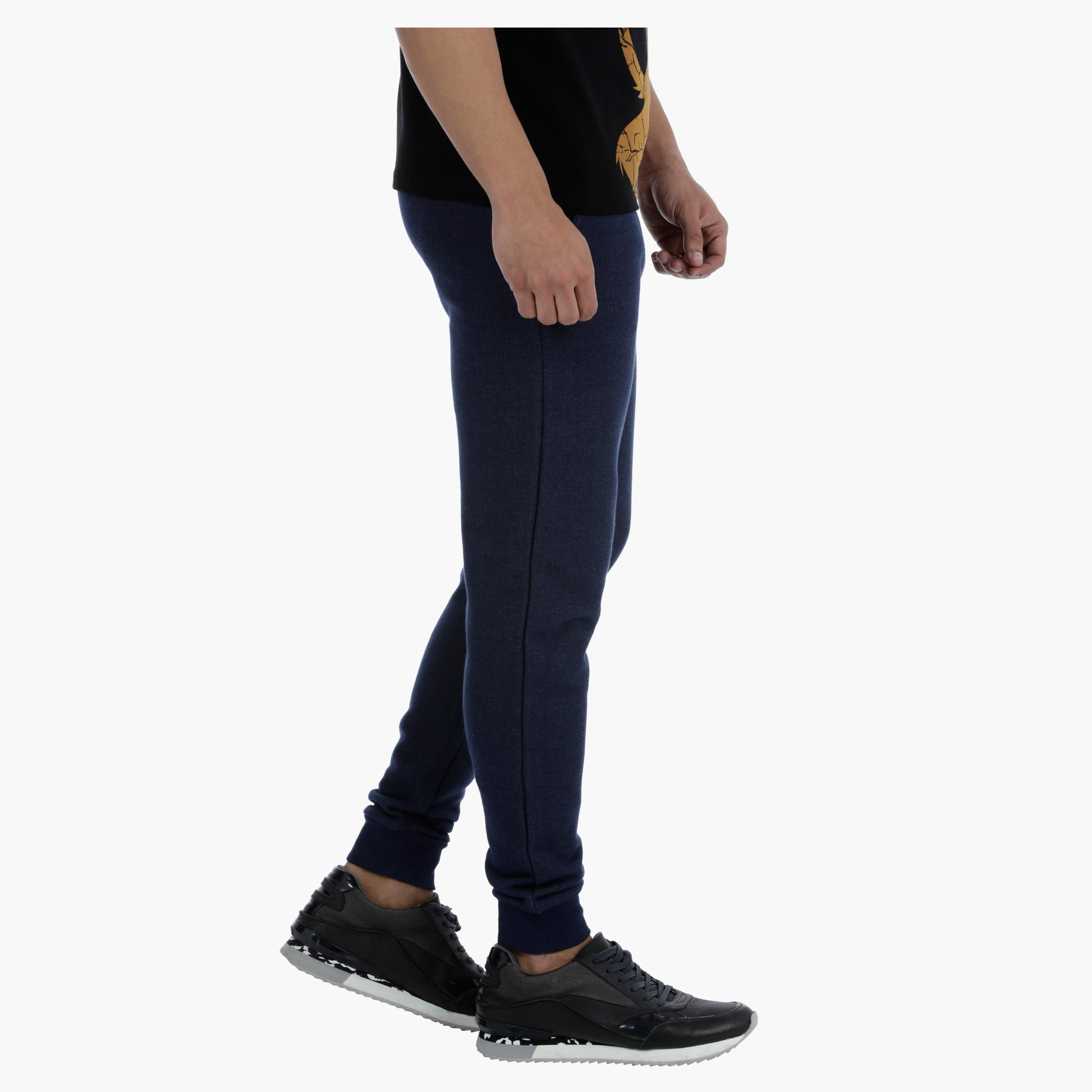 Textured Joggers with Drawstring-men-clothing-bottoms-joggers-image-3