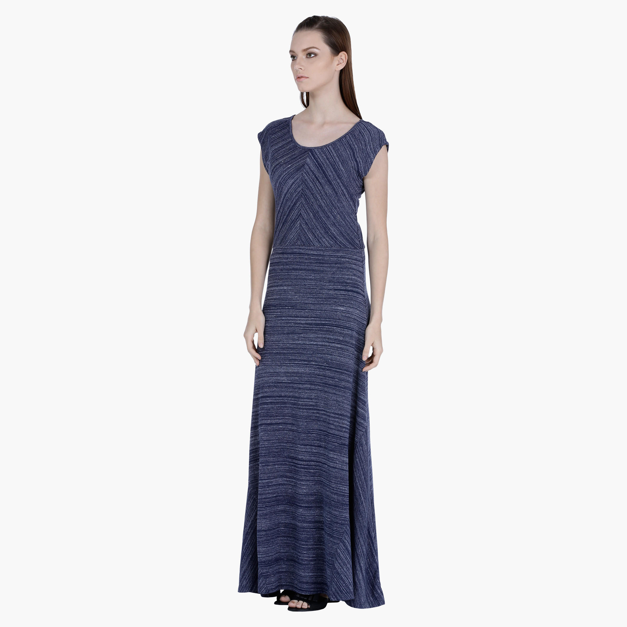 Knitted Dress with Cap Sleeves-women-clothing-dresses-image-3