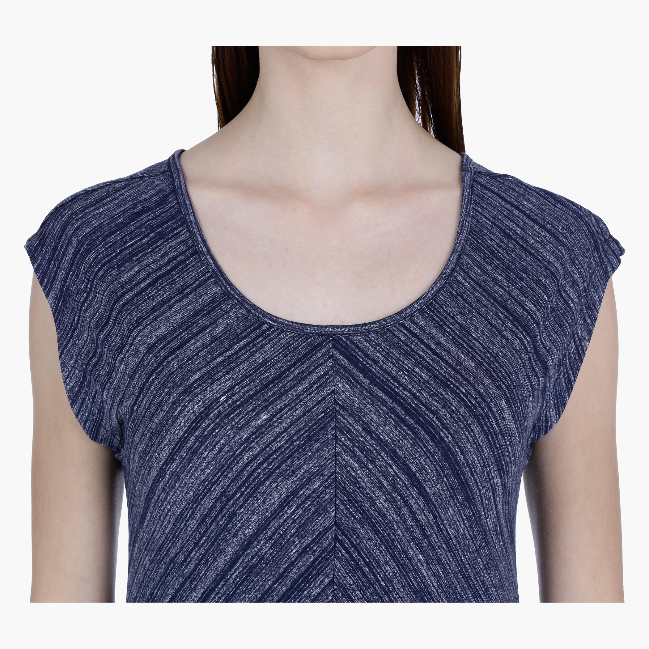 Knitted Dress with Cap Sleeves-women-clothing-dresses-image-4