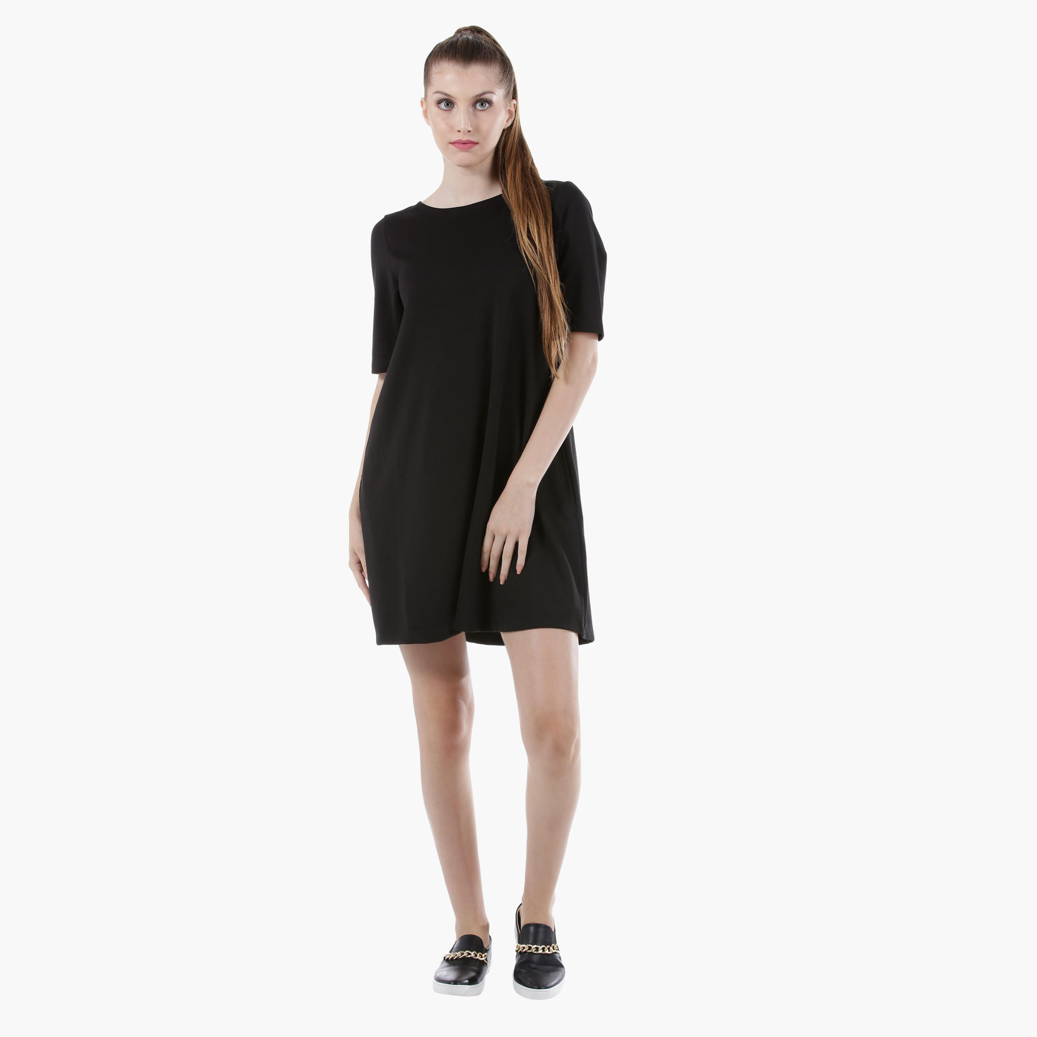 Basic Dress in Regular Fit-women-clothing-dresses-image-1