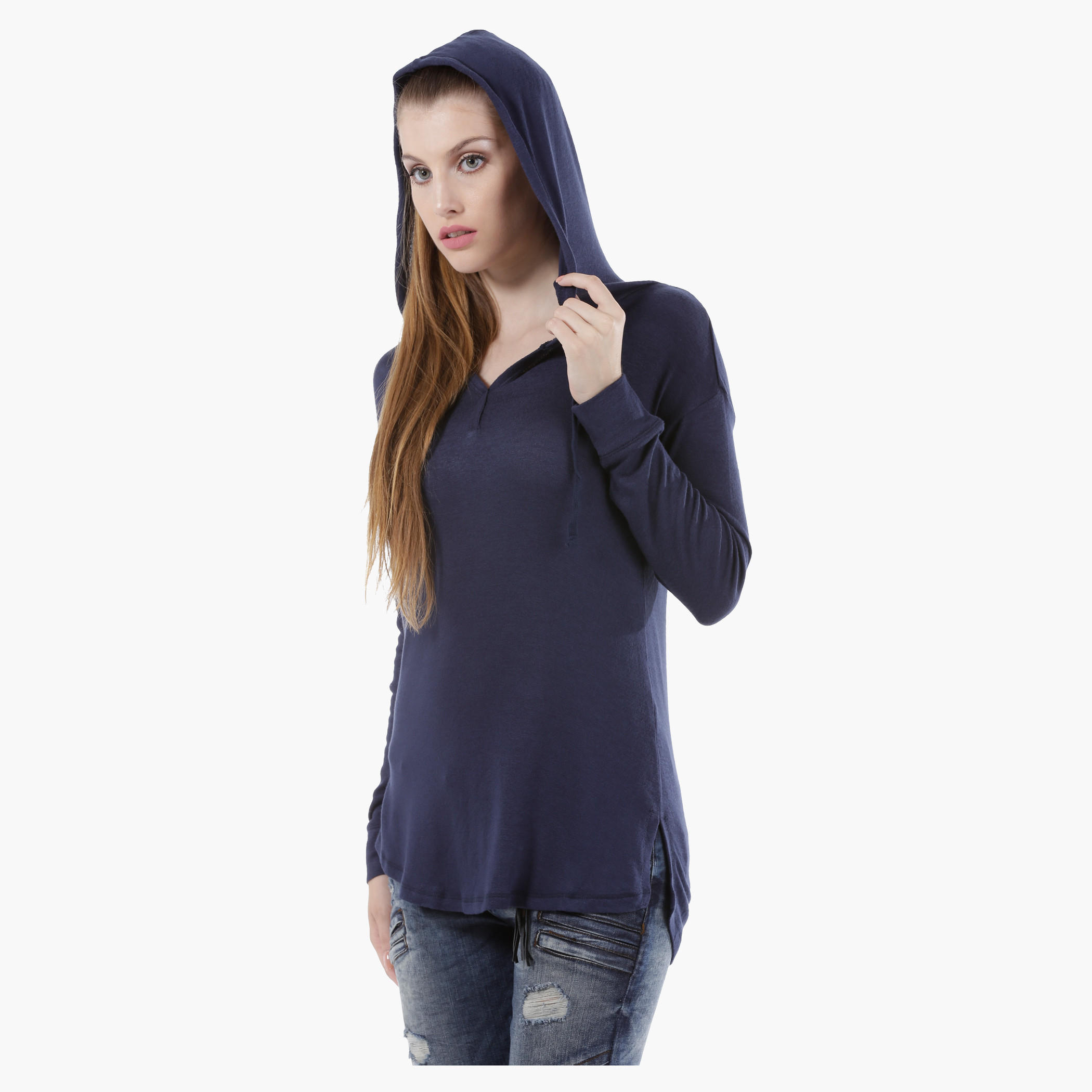 Basic Top with Long Sleeves in Regular Fit-women-clothing-tshirts-image-3
