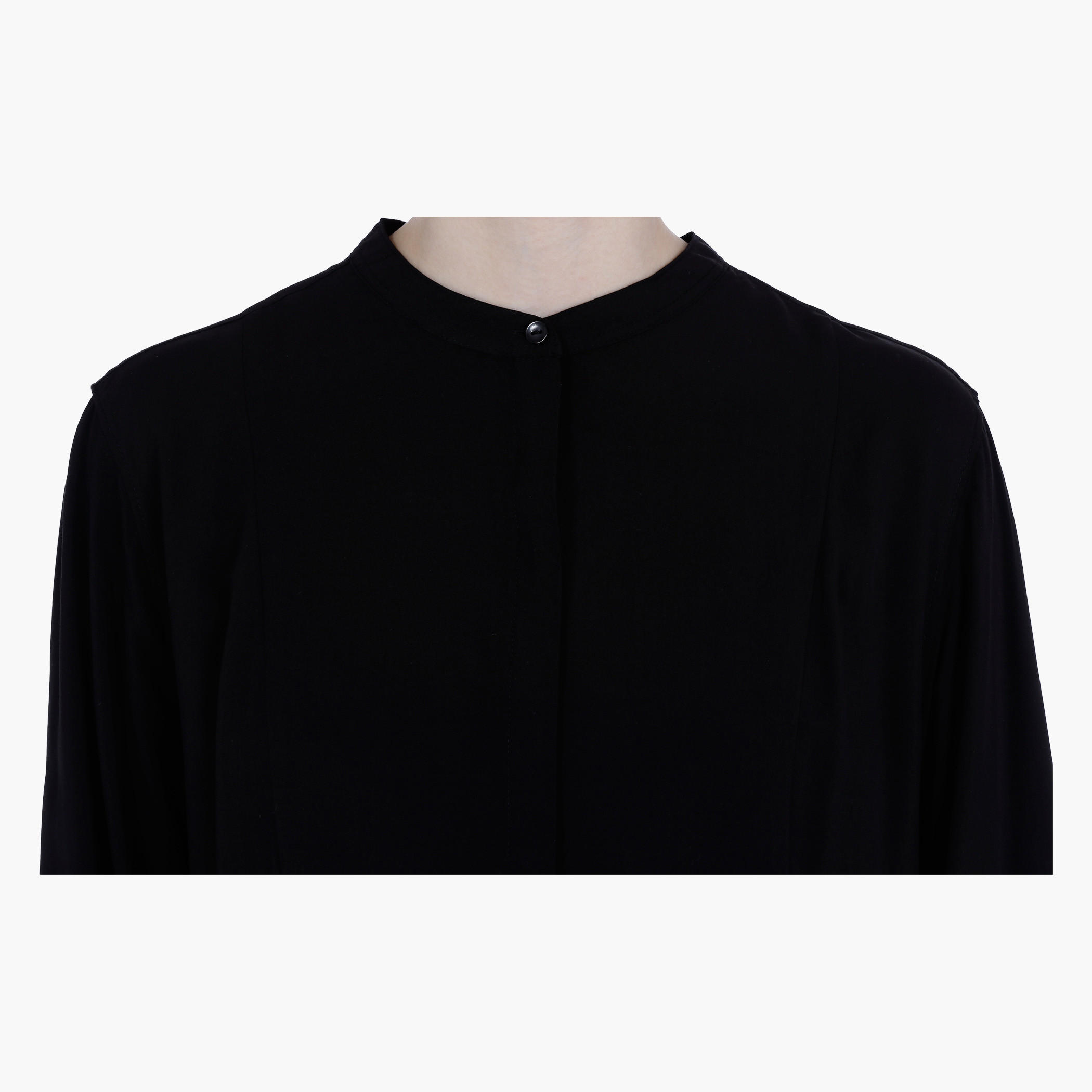 Long Sleeves Woven Top with High Low Hem-women-clothing-shirtsandblouses-blouses-image-4