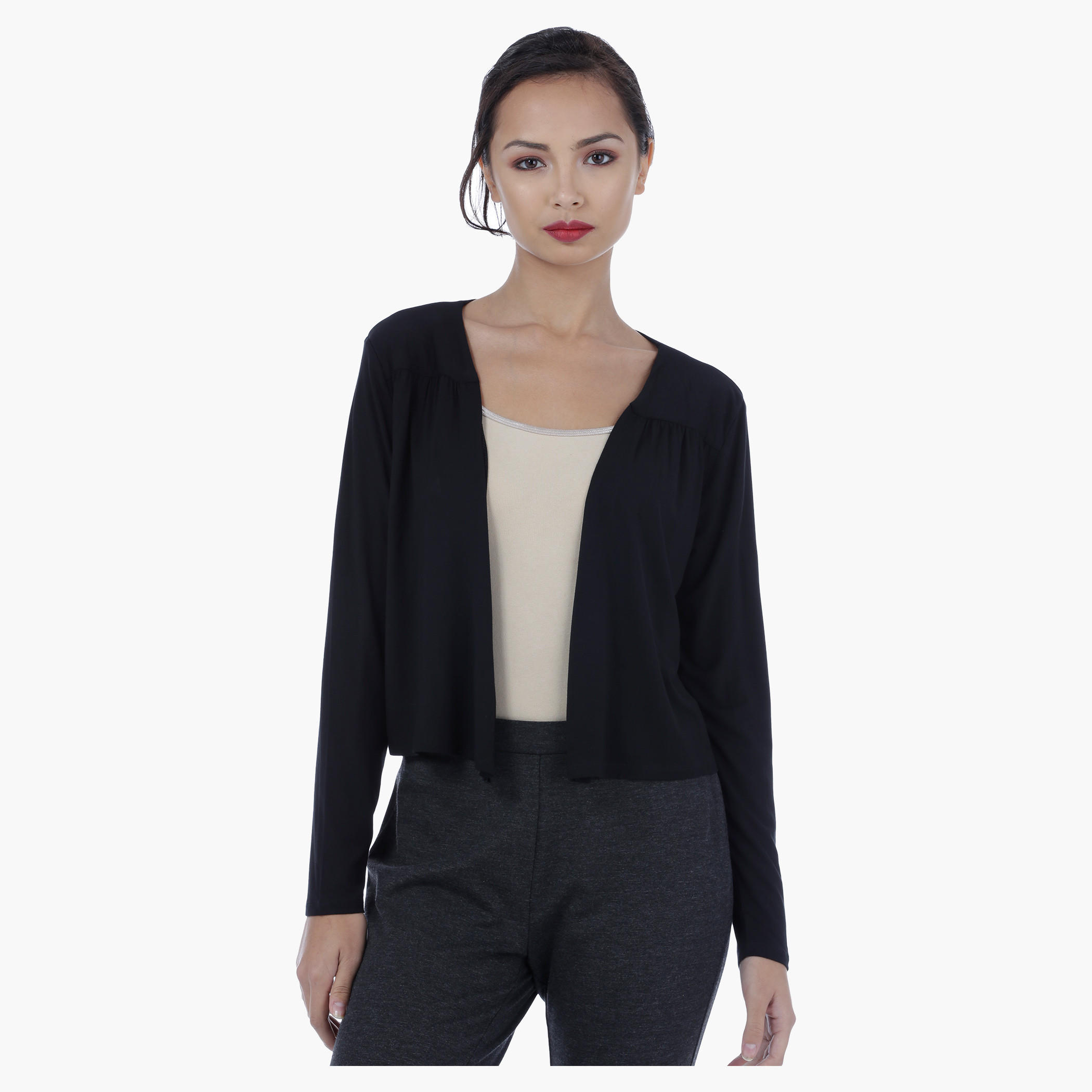 Long Sleeves Jacket-women-winterwear-cardigansandjumpers-cardigans-image-1
