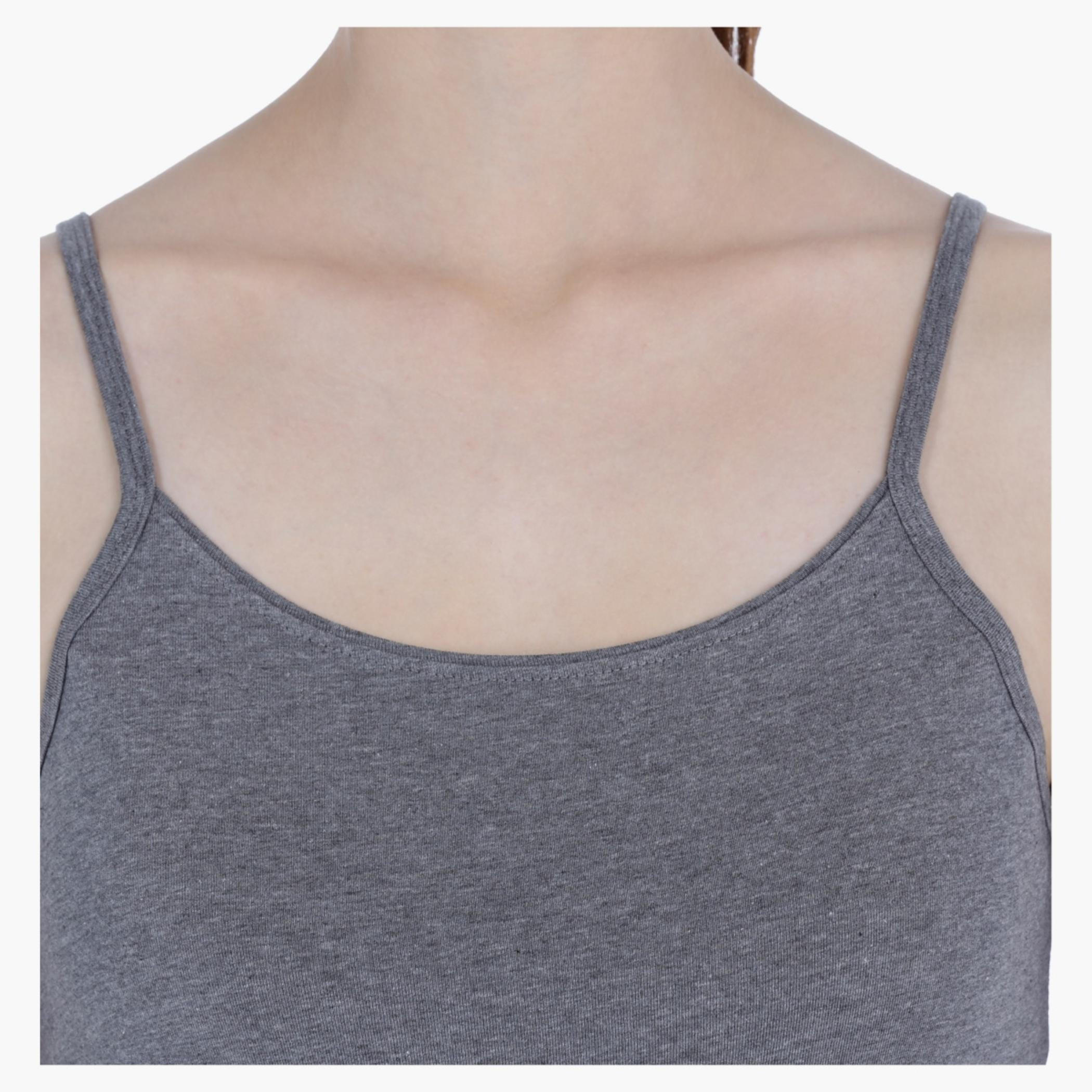 Basic Spaghetti Top with Round Neck-women-clothing-tshirts-image-2