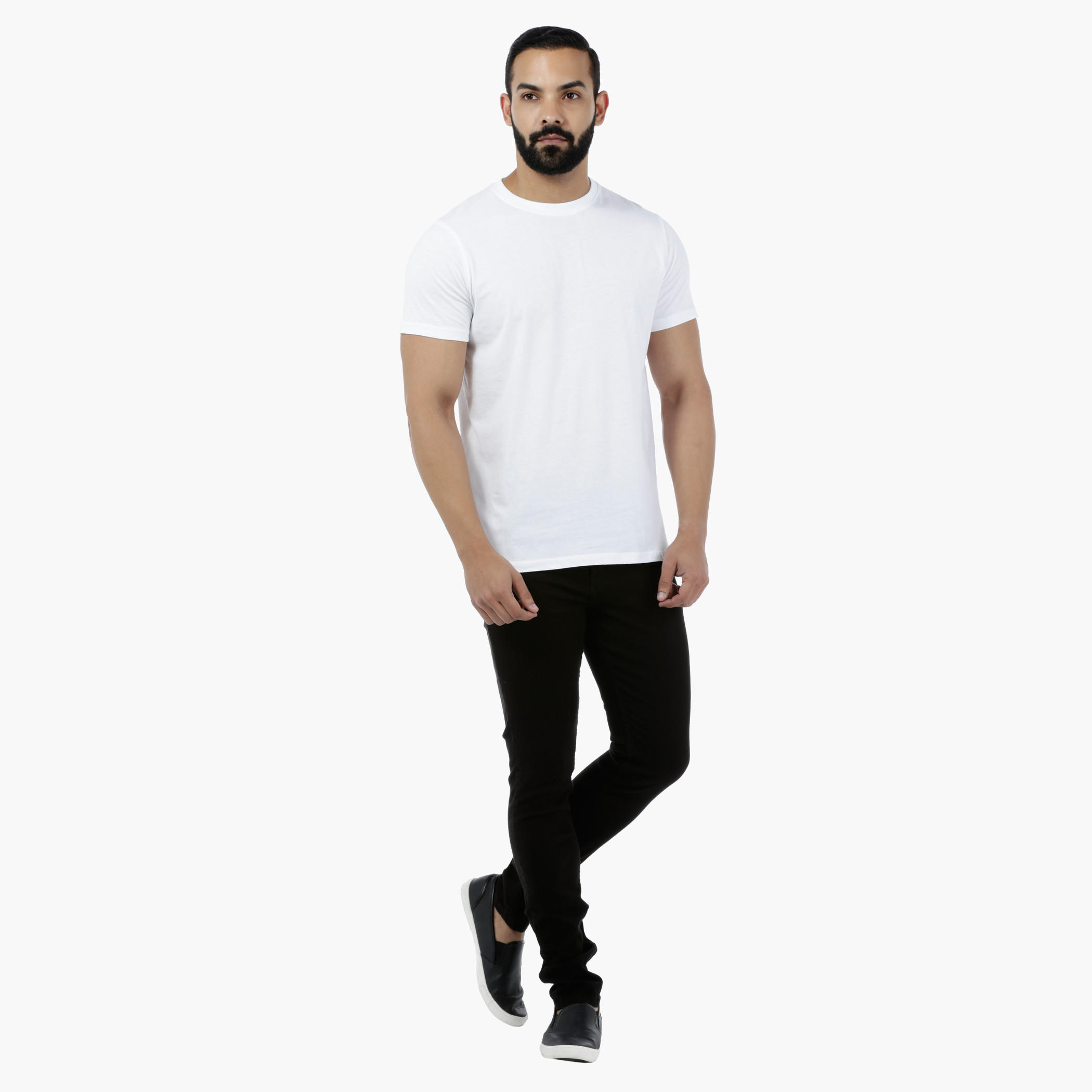 Basic Solid Crew Neck T-shirt-men-clothing-tshirtsandpolos-tshirts-image-1
