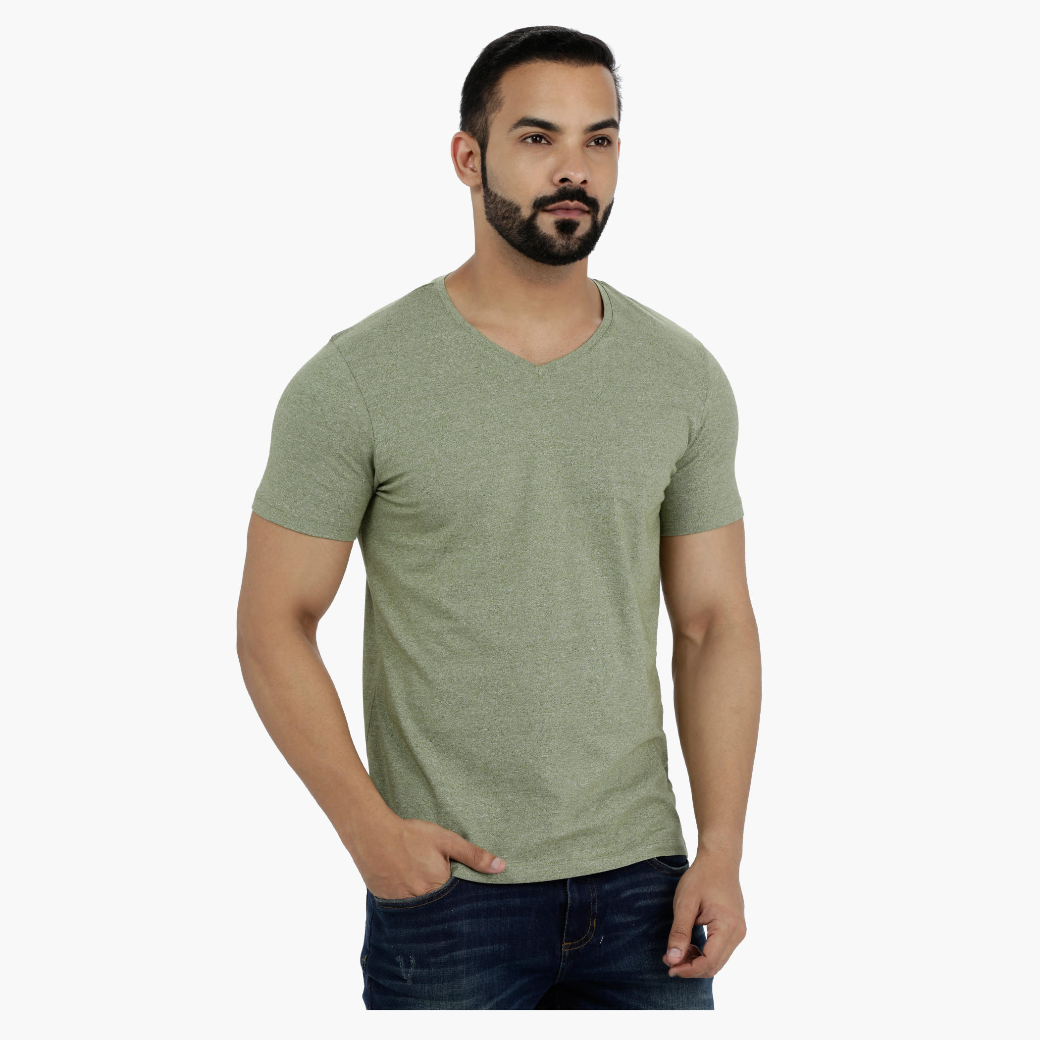Short Sleeves V-Neck T-Shirt-men-clothing-tshirtsandpolos-tshirts-image-1