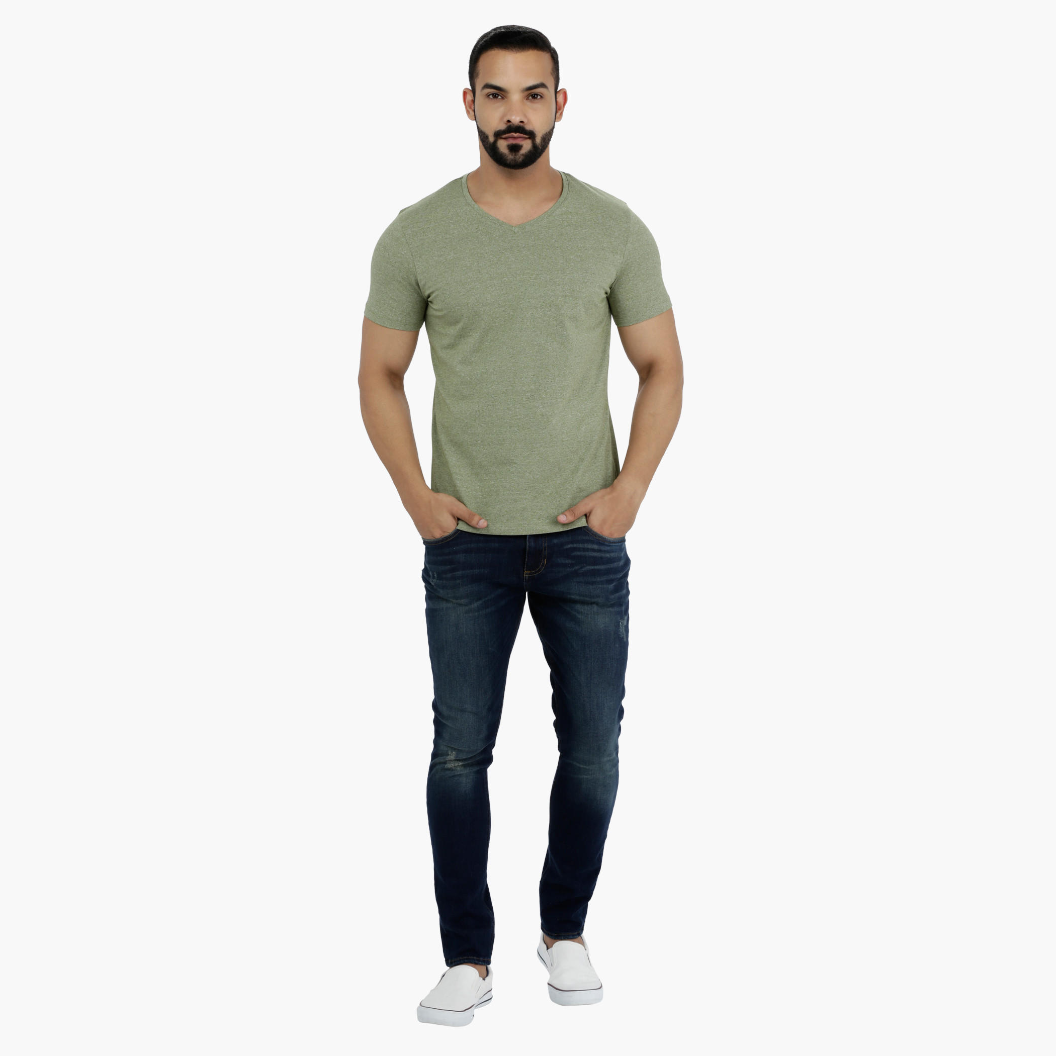 Short Sleeves V-Neck T-Shirt-men-clothing-tshirtsandpolos-tshirts-image-1