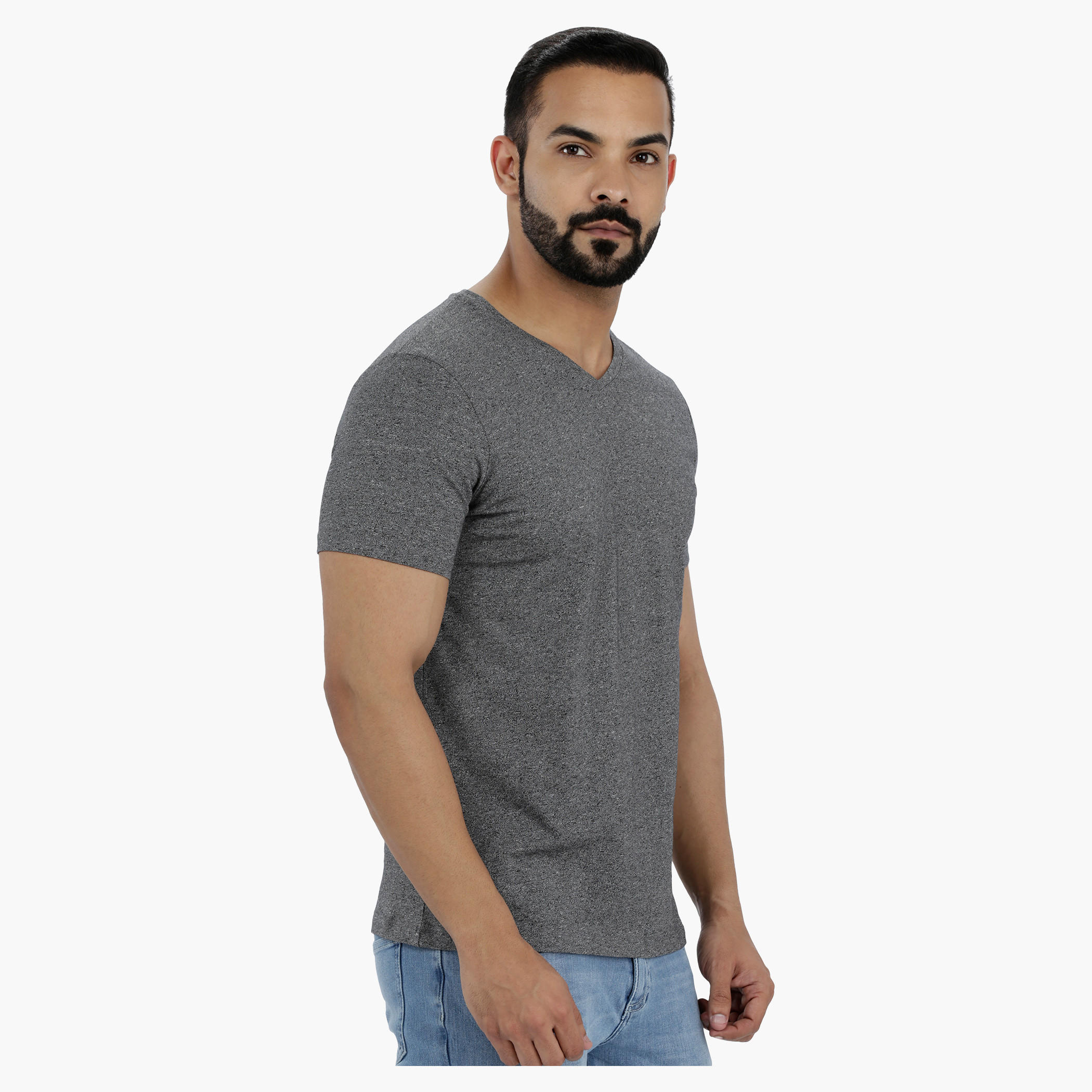V-Neck T-Shirt with Short Sleeves-men-clothing-tshirtsandpolos-tshirts-image-3
