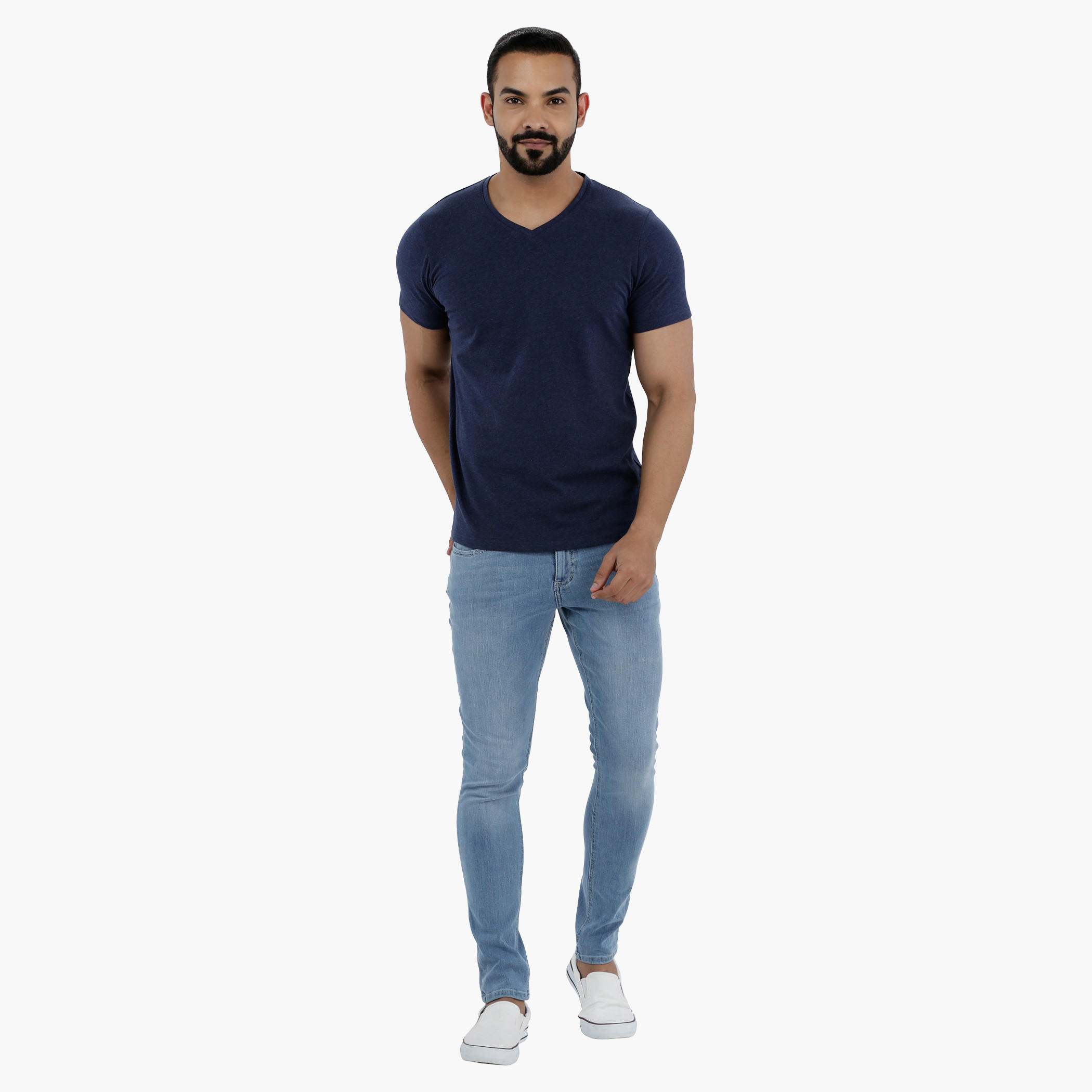 V-Neck T-Shirt with Short Sleeves-men-clothing-tshirtsandpolos-tshirts-image-10